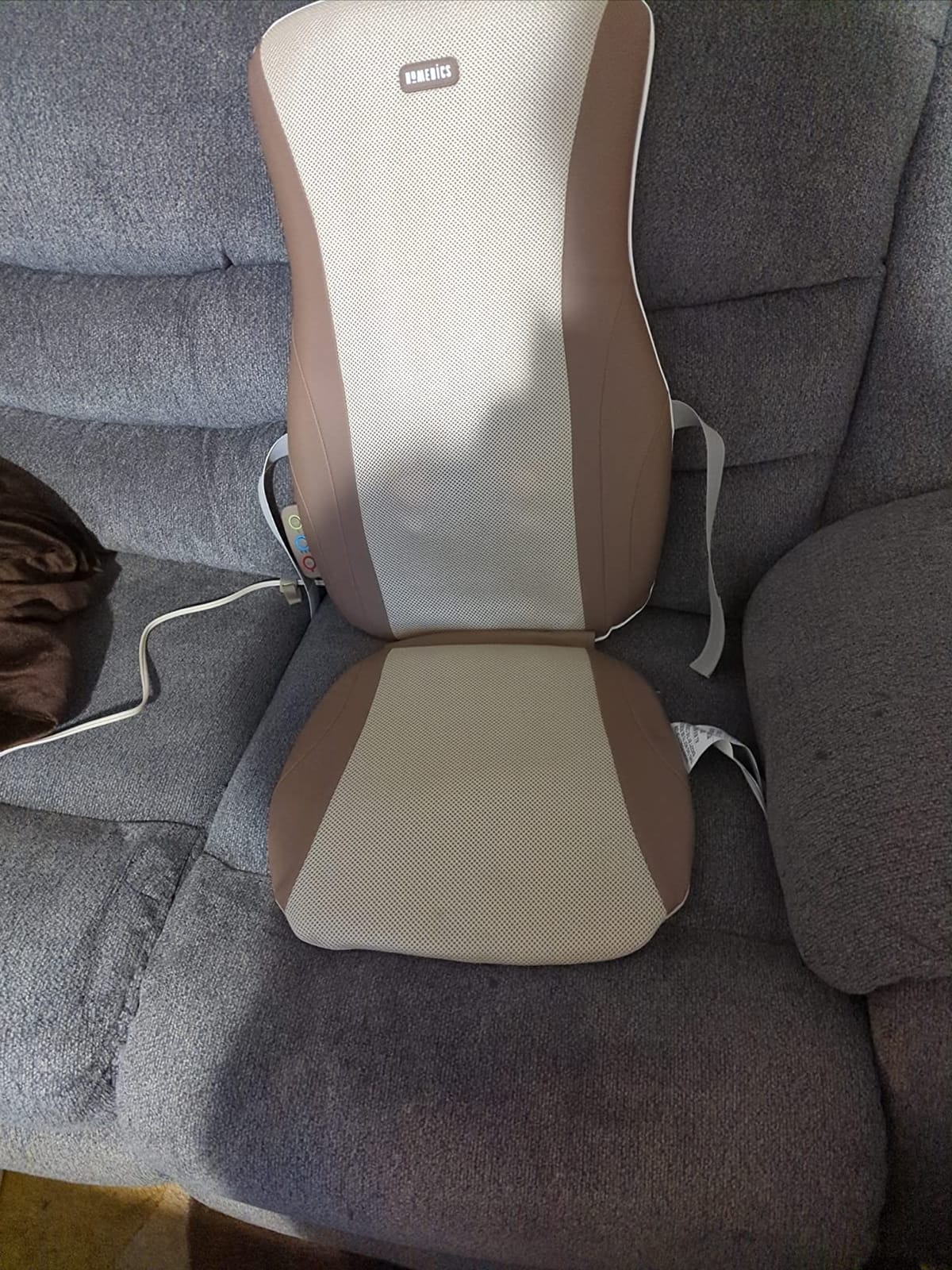 Homedics Shiatsu Back Massager Cushion with Heat, Deep Kneading Massage customer photo 1