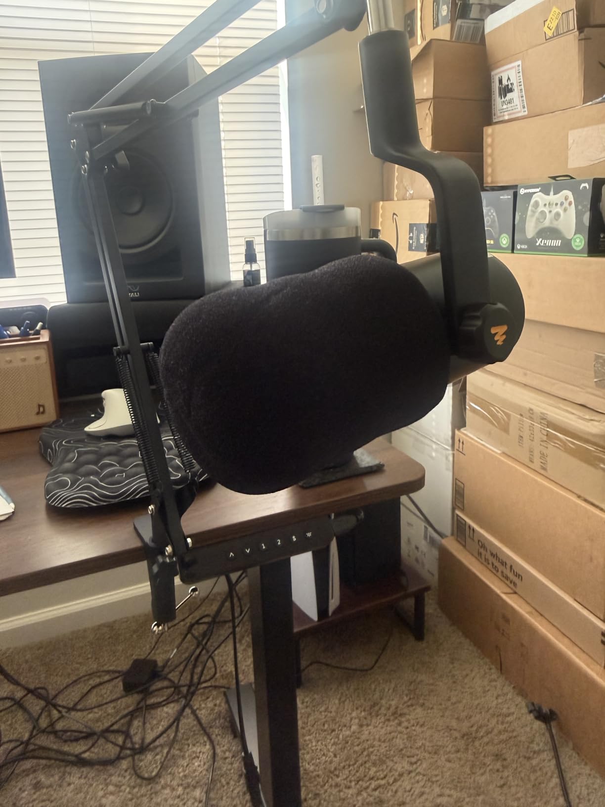 Audio-Technica AT2020 Pop Filter - 2 Windscreens for AT2020 & AT-2035 Microphones (Black) customer photo 1