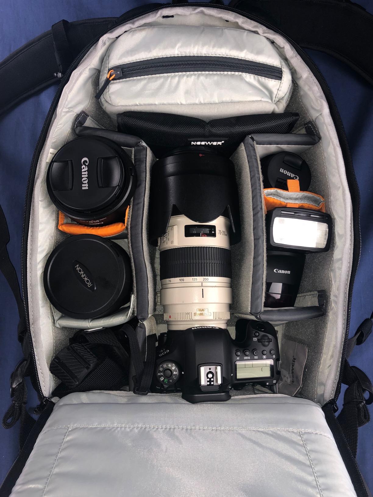 Lowepro LP37131, Flipside 500 AW II Camera Backpack, Fits Mirrorless, Compact Drone, DSLR with Lens, Extra Lenses, Black | Compact Drone, lens, extra Lenses, fits Mirrorless, DSLR customer photo 2