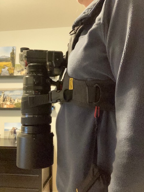 Cotton Carrier CCS G3 Camera Harness System for One Camera, Grey, 1 Camera customer photo 1
