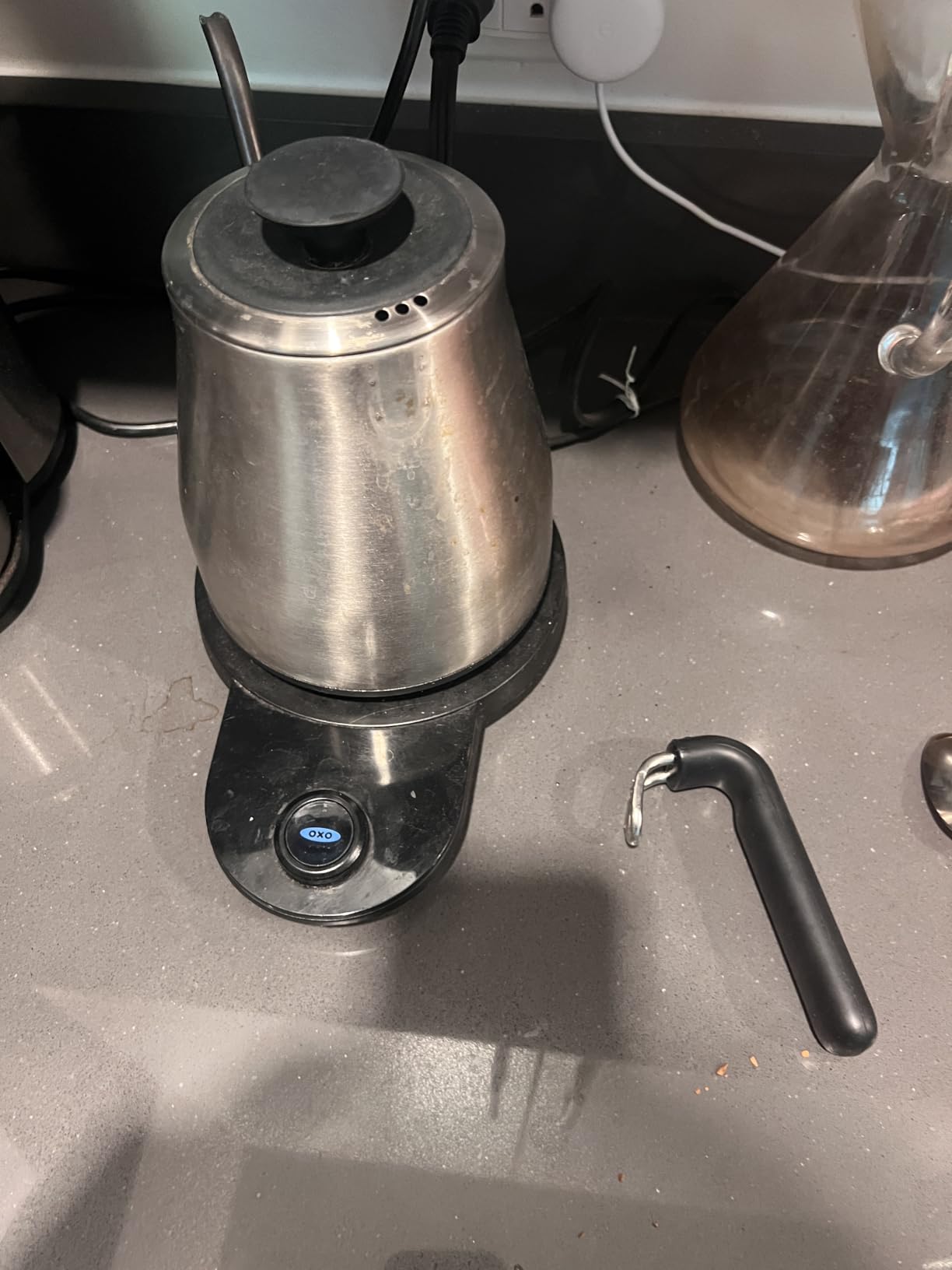 OXO Brew Pour Over Gooseneck Electric Kettle - Stainless Steel customer photo 2