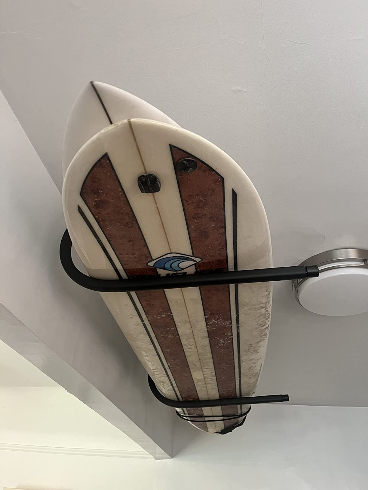 StoreYourBoard Stand Up Paddle Board and Kayak Rack - Surfboard Wall Mount and Garage Ceiling Storage Racks - Heavy-Duty Indoor Board and Paddle Organizer - Space-Saving Kayak Wall Mount - X-Large customer photo 1