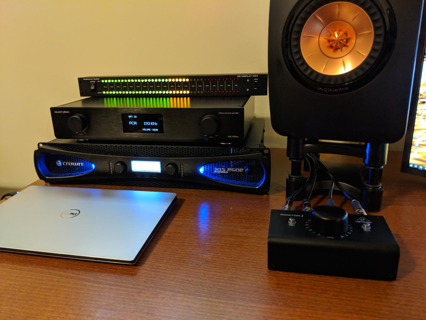 Behringer MONITOR1 Premium Passive Stereo Monitor and Volume Controller customer photo 2