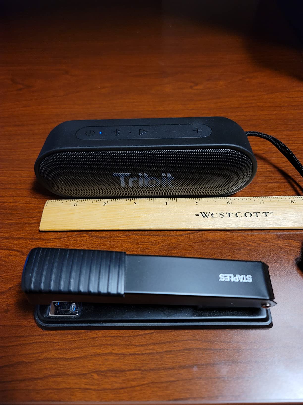 Tribit XSound Go Portable Bluetooth Speaker, 16W, 24H Playtime, Black | IPX7 Waterproof, Custom EQ, XBass, BT5.3, Wireless, Loud Sound, TWS Pairing, Type-C, Outdoor, Home, Travel, Beach, Shower customer photo 1