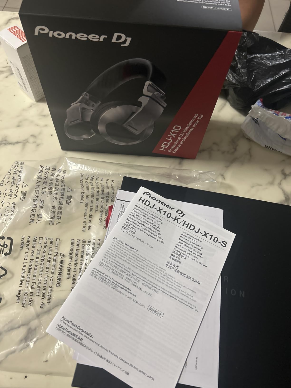 Pioneer DJ HDJ-X10 Flagship Over-Ear DJ Headphones, 50 mm, Silver customer photo 1