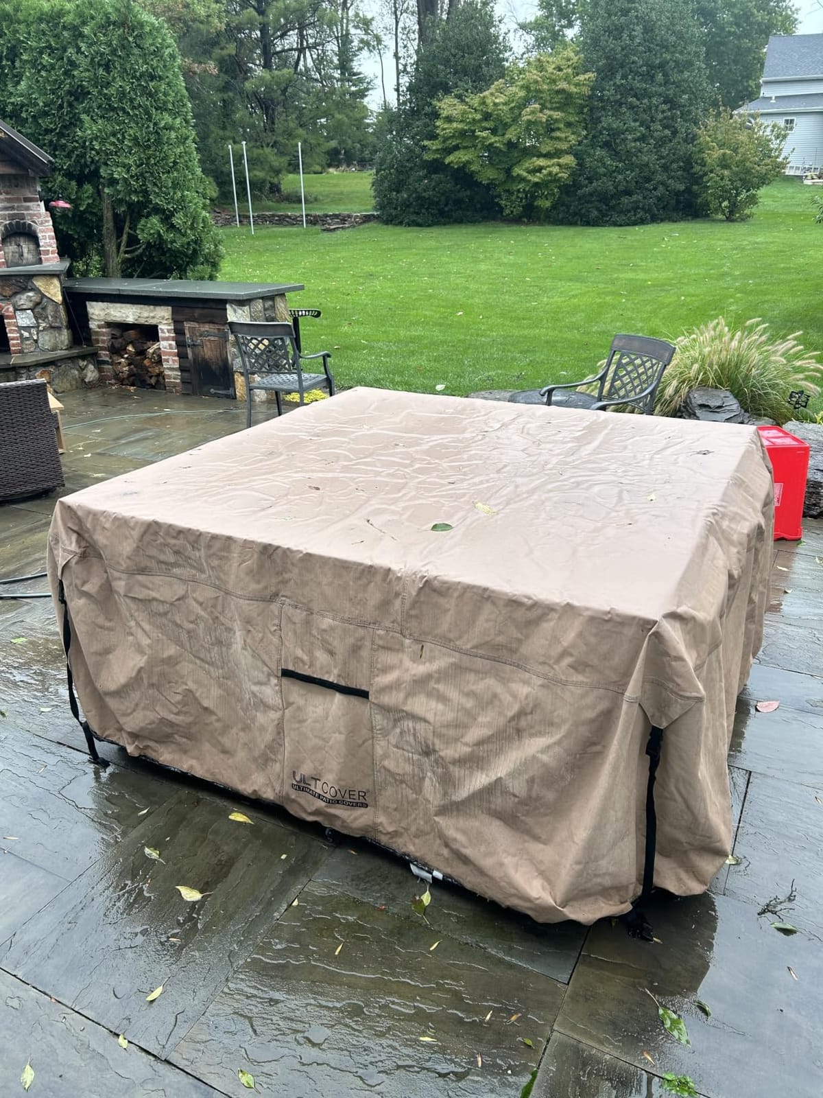 ULTCOVER Waterproof Patio Furniture Cover 136L x 74W in customer photo 2