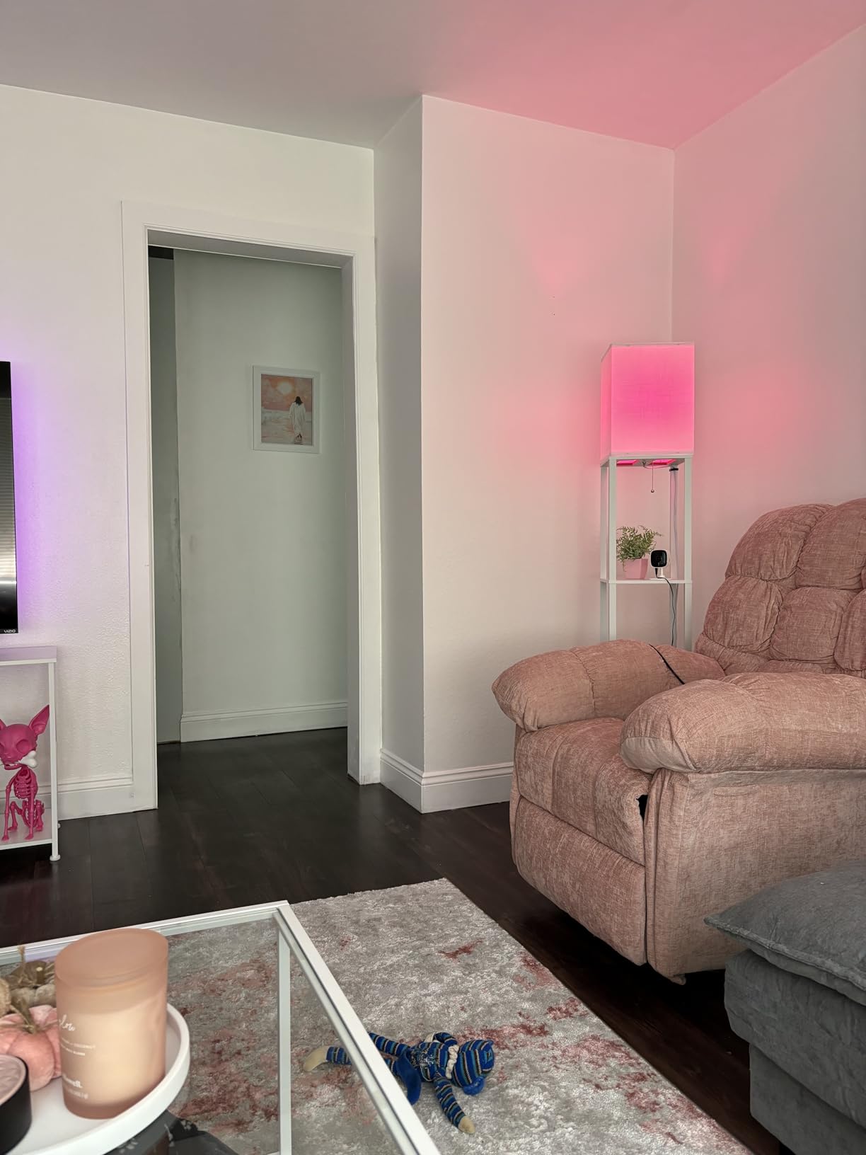 SUNNEST LED Color Changing Light Bulb, 820LM Dimmable E26 10W RGBW, Mood Light Bulb with Timing Remote, 120 Colors Screw Base Lights for Home Decor, Bedroom, Stage, Party customer photo 1