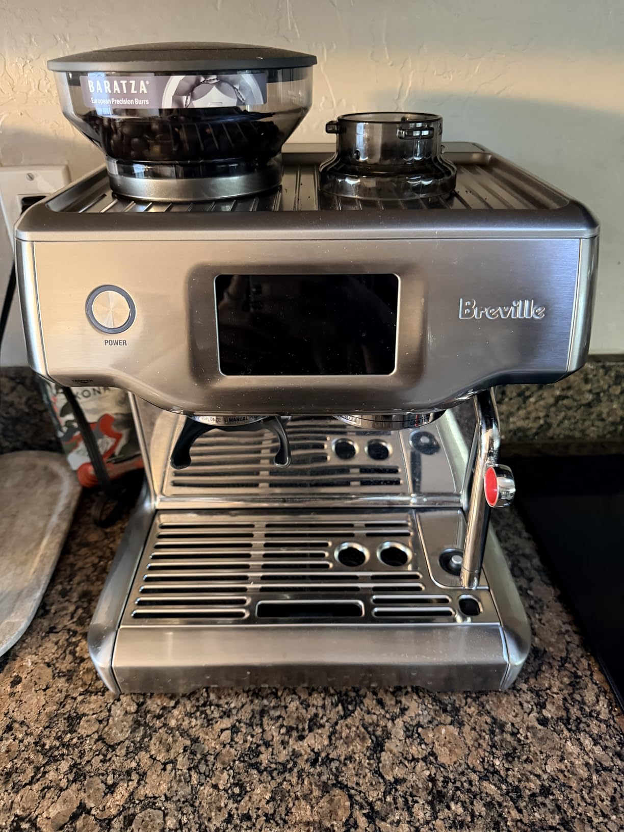 Breville BES880BSS Barista Touch Espresso Machine, Brushed Stainless Steel customer photo 1