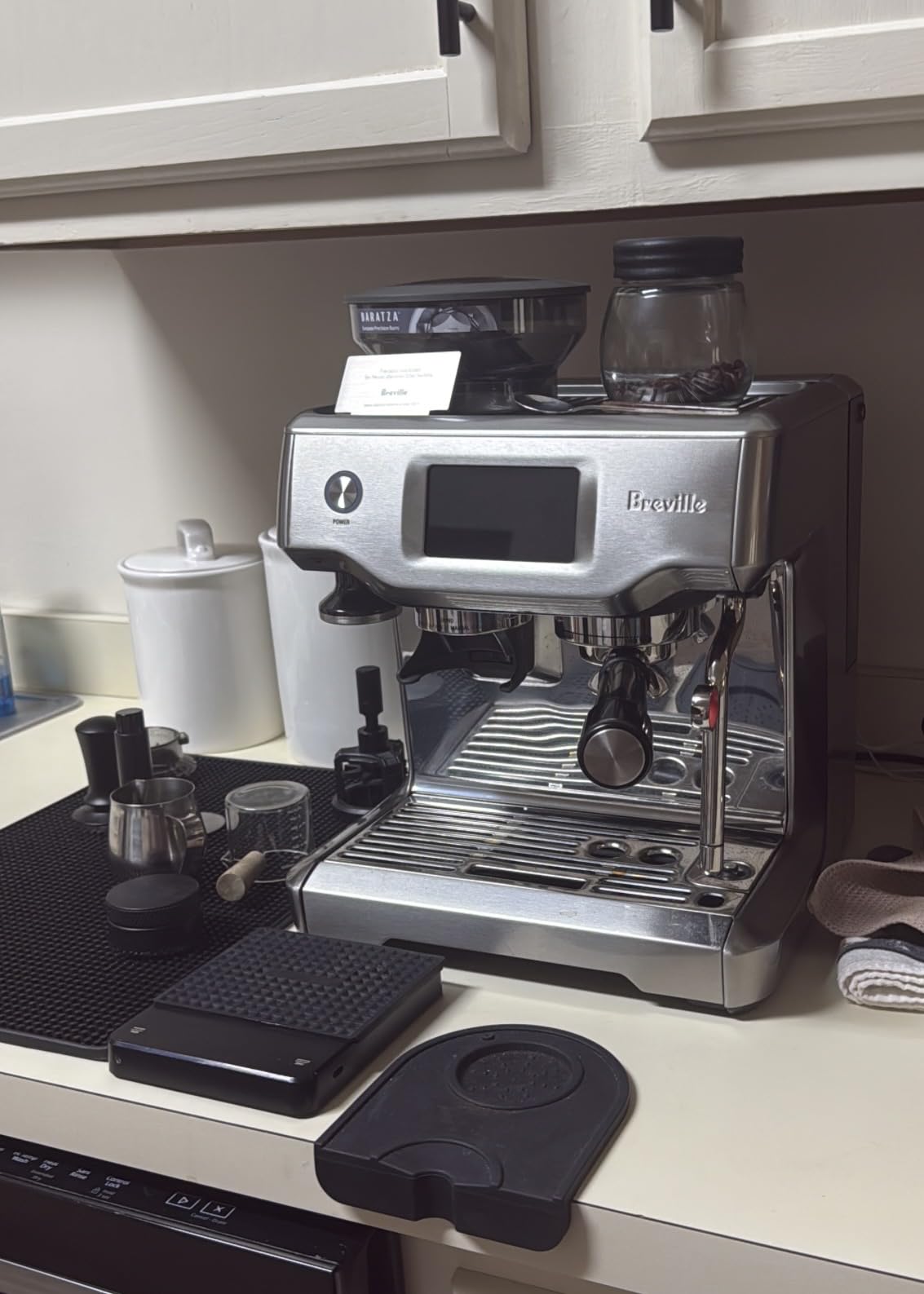 Breville BES880BSS Barista Touch Espresso Machine, Brushed Stainless Steel customer photo 2