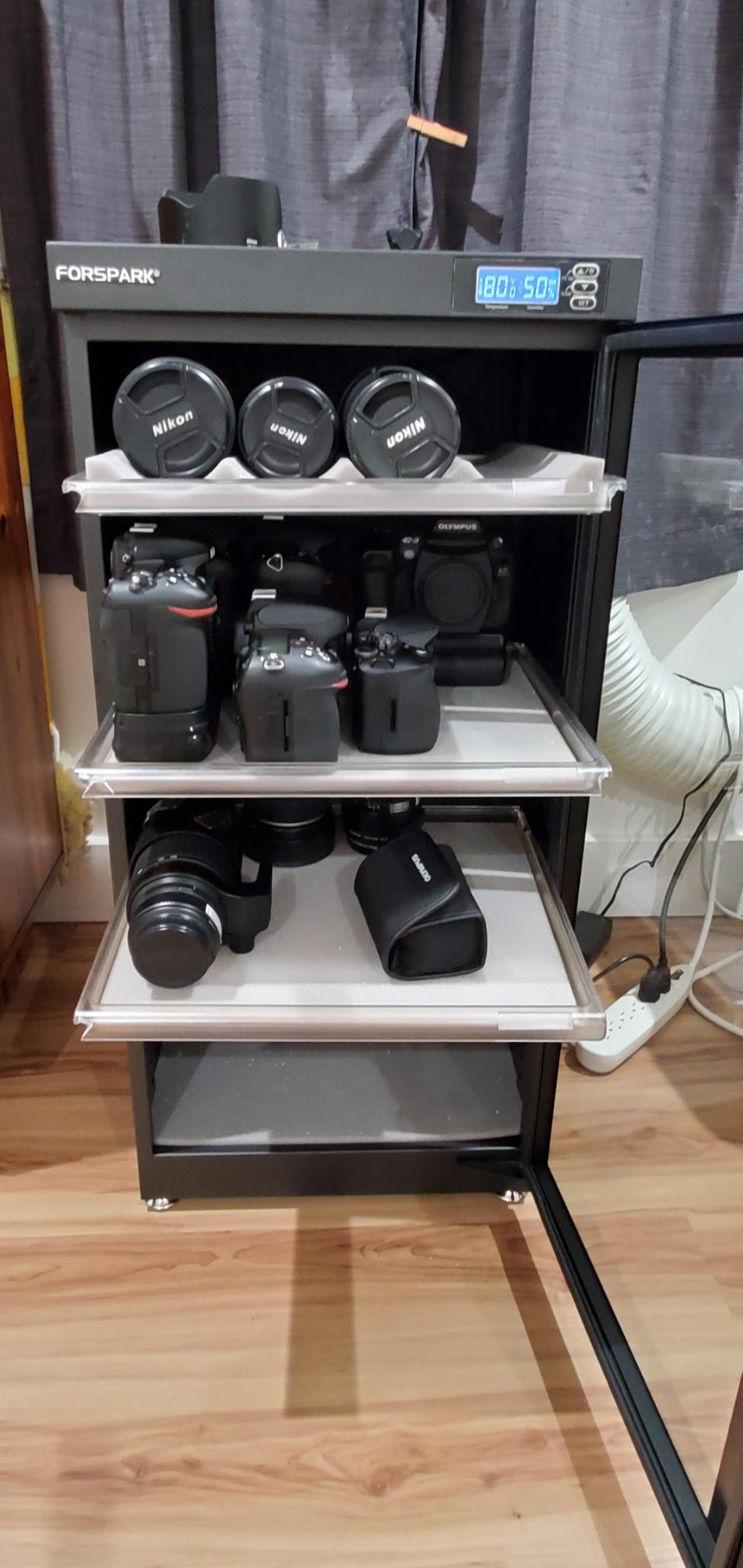 FORSPARK 100L Camera Dehumidifier Dry Cabinet, Humidity Control Storage Box customer photo 2
