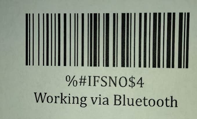 NETUM Bluetooth Barcode Scanner, Support 2.4G Wireless & Bluetooth & Wired | Connect Smart Phone, Tablet, PC, CCD Bar Code Reader Work with Windows, Mac,Android (NT-1228BC) customer photo 1