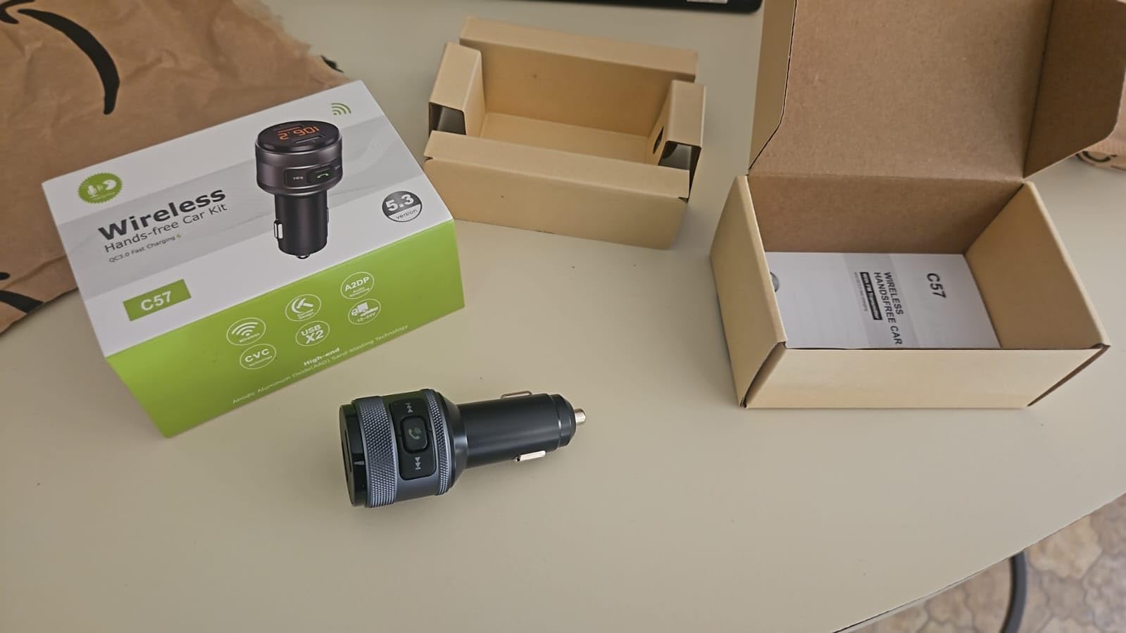 IMDEN Bluetooth 6.0 FM Transmitter for Car Adapter with MP3 Player customer photo 1