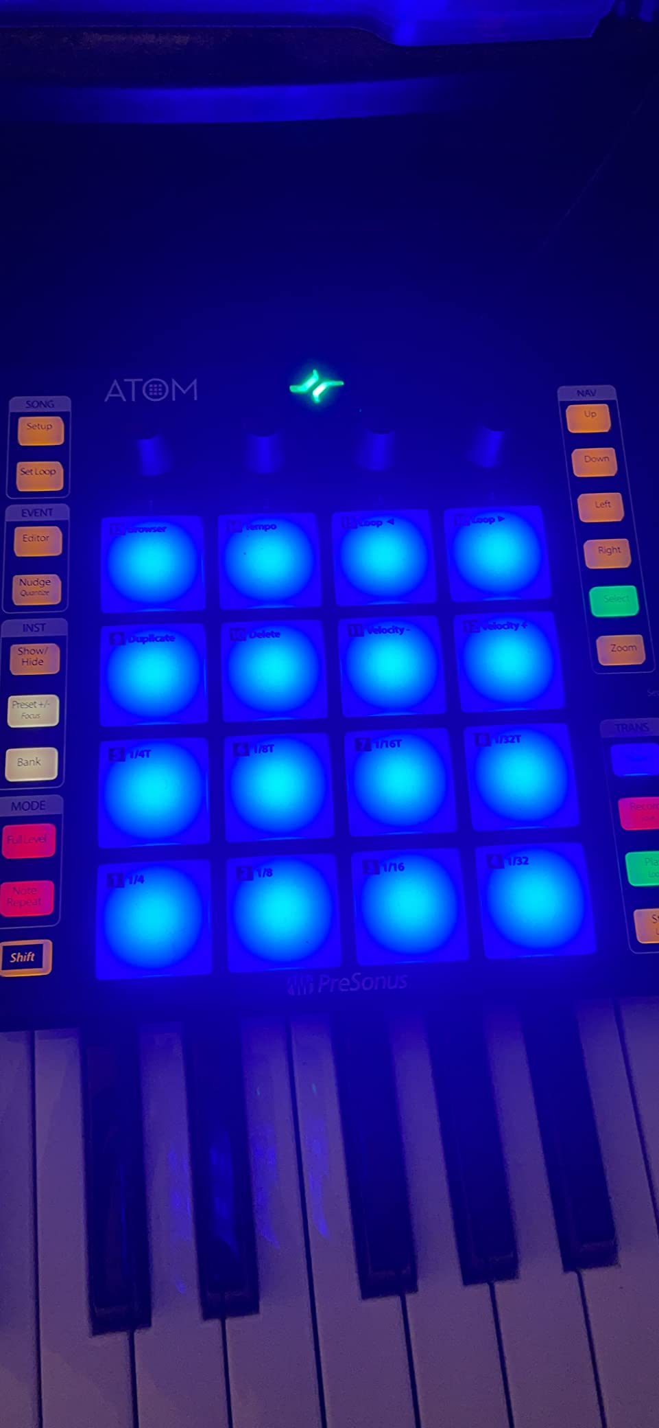 PreSonus ATOM Production & Performance Midi Pad Controller with Studio One Artist and Ableton Live Lite Recording Software customer photo 1