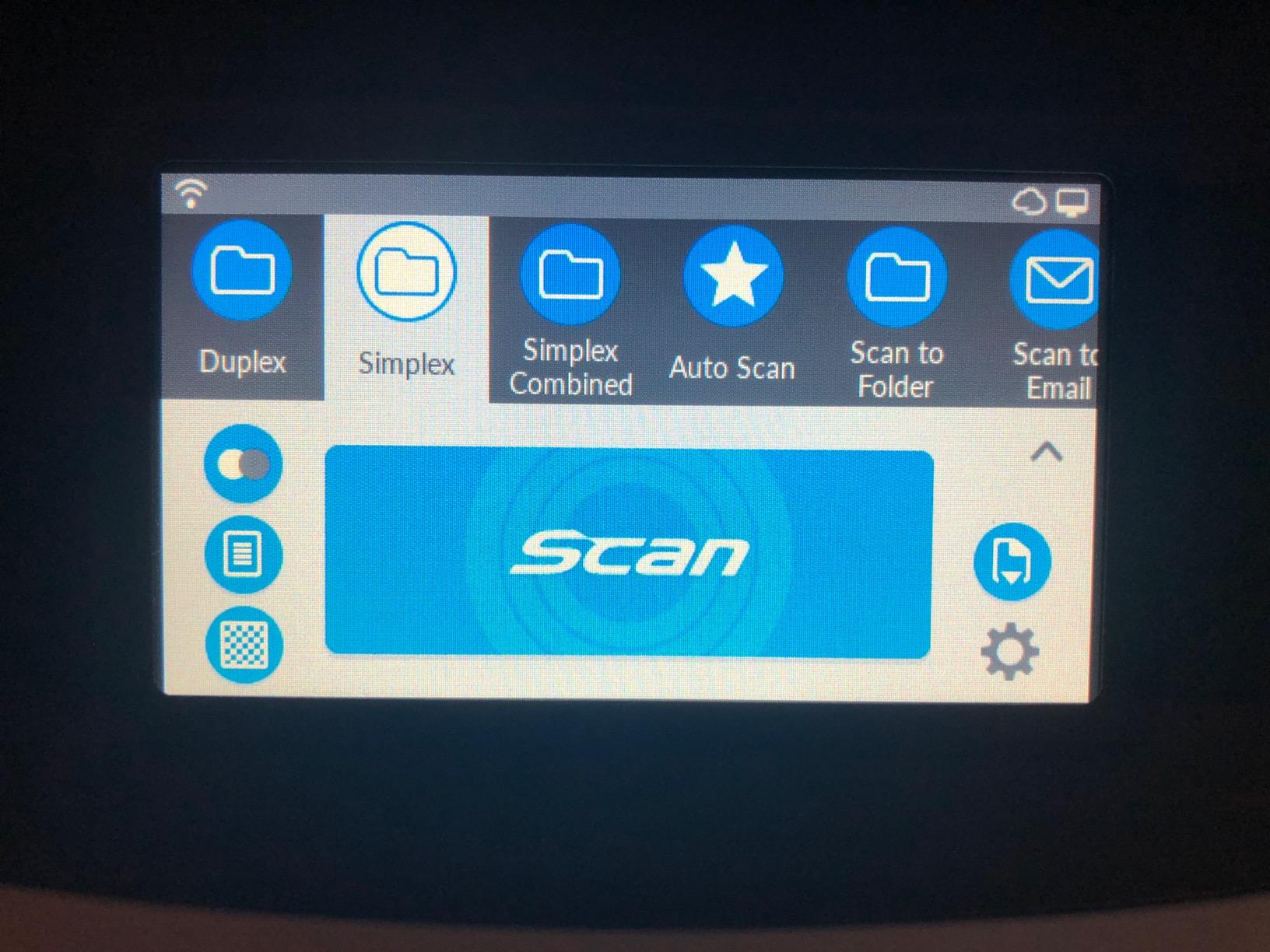ScanSnap Fujitsu iX1500 Color Duplex Document Scanner with Touch Screen for Mac or PC, White (2018 Release) customer photo 1