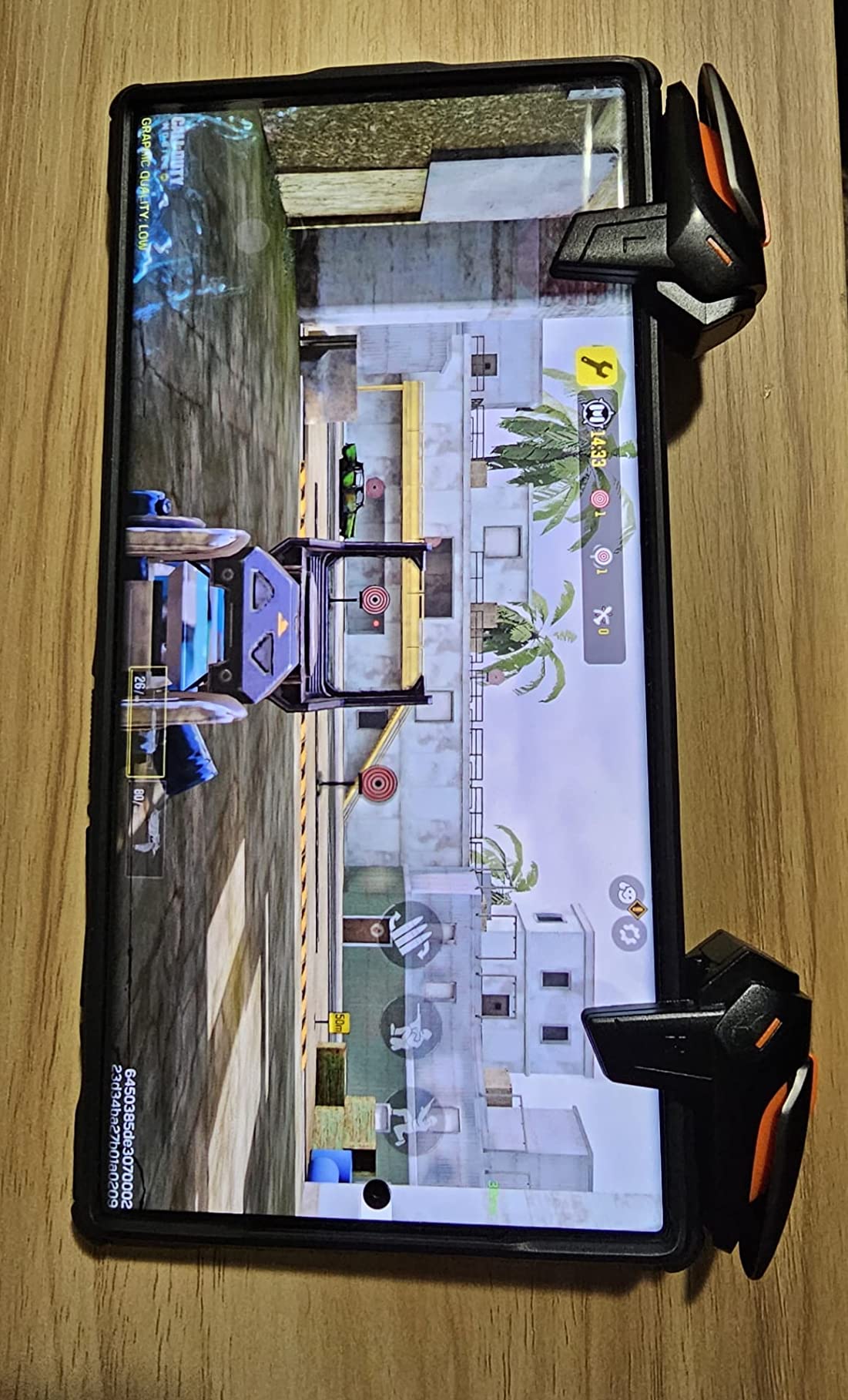 Newseego for Mobile Game Controllers, Phone Triggers for Mobile Phone, Sensitive Controller Joysticks Aim & Fire Trigger Keys for Rules of Survival (1 Pair Mobile Triggers) customer photo 2