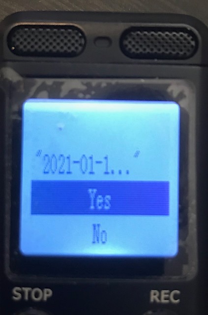 136GB Digital Voice Recorder Voice Activated Recorder for Lectures Meetings - aiworth 9860 Hours Sound Audio Recorder Dictaphone Recording Device with Playback,MP3 Player,Password,Variable Speed. customer photo 2