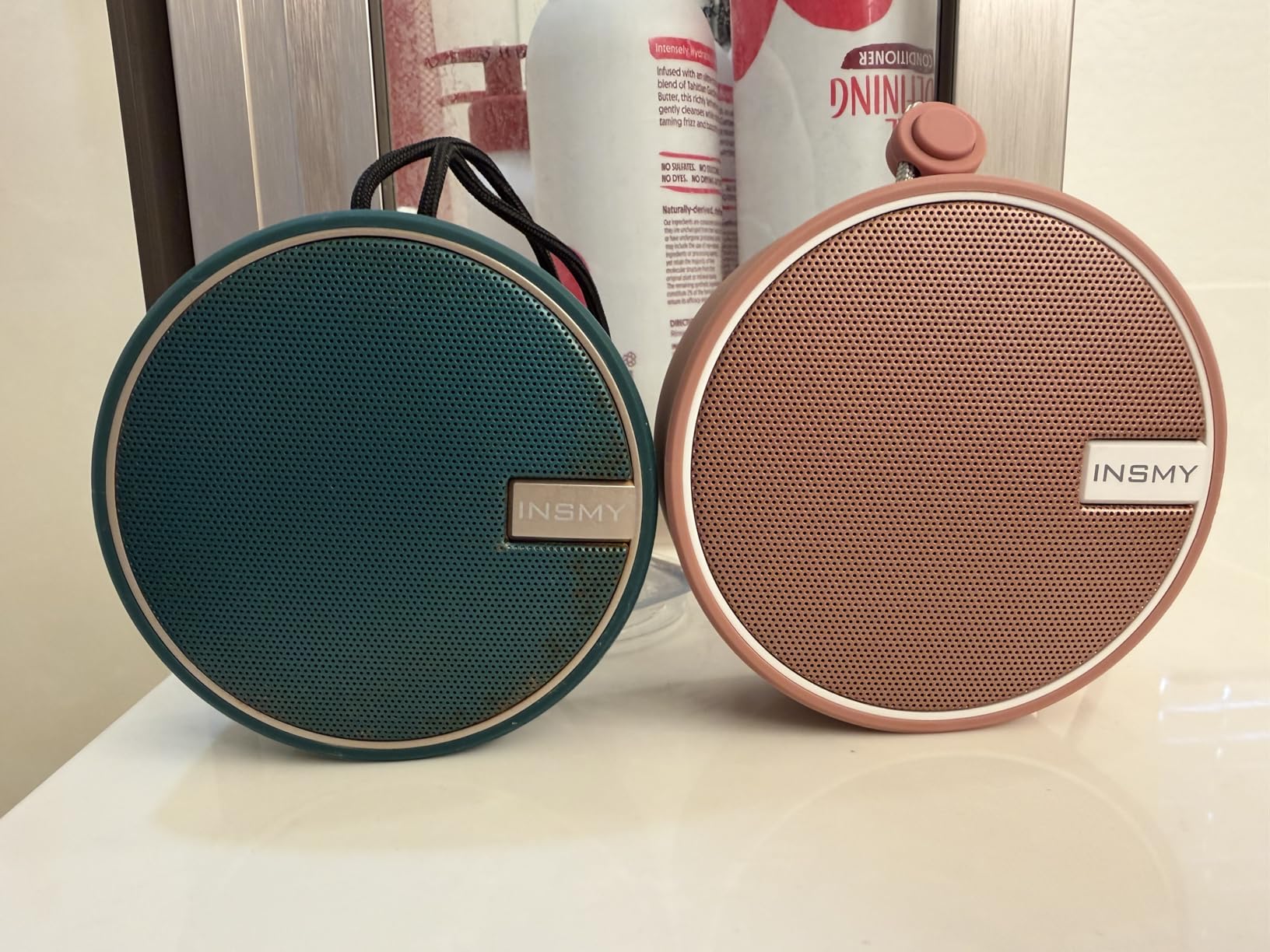 INSMY C12 IP67 Waterproof Shower Bluetooth Speakers Portable Small Speaker customer photo 1