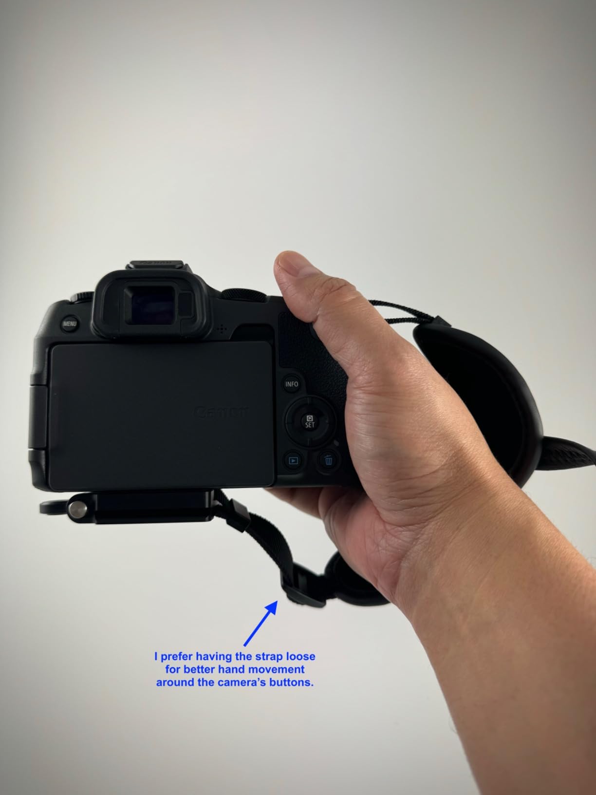 JJC Deluxe Microfiber Camera Hand Strap, Secure Padded Camera Wrist Strap customer photo 2