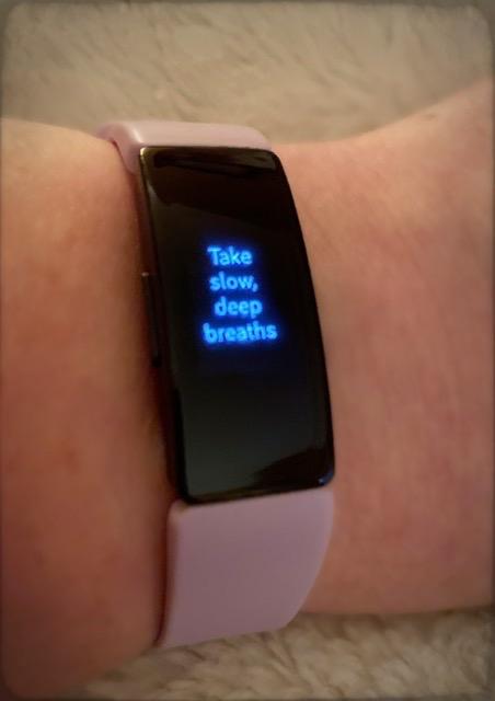 Fitbit Inspire HR Heart Rate and Fitness Tracker, One Size (S and L Bands Included), 1 Count customer photo 1