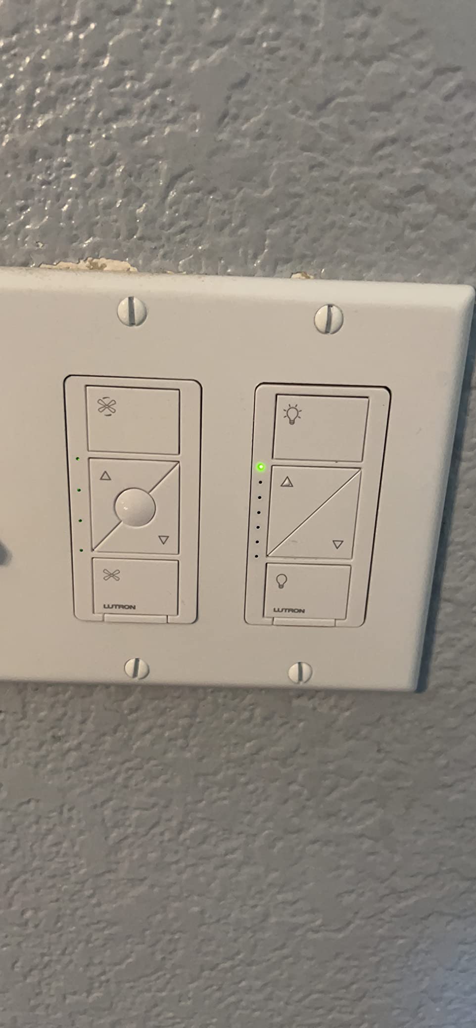 Lutron Caseta Smart Fan Control (Smart Hub Required) 4-Speed for Paddle Fan customer photo 2
