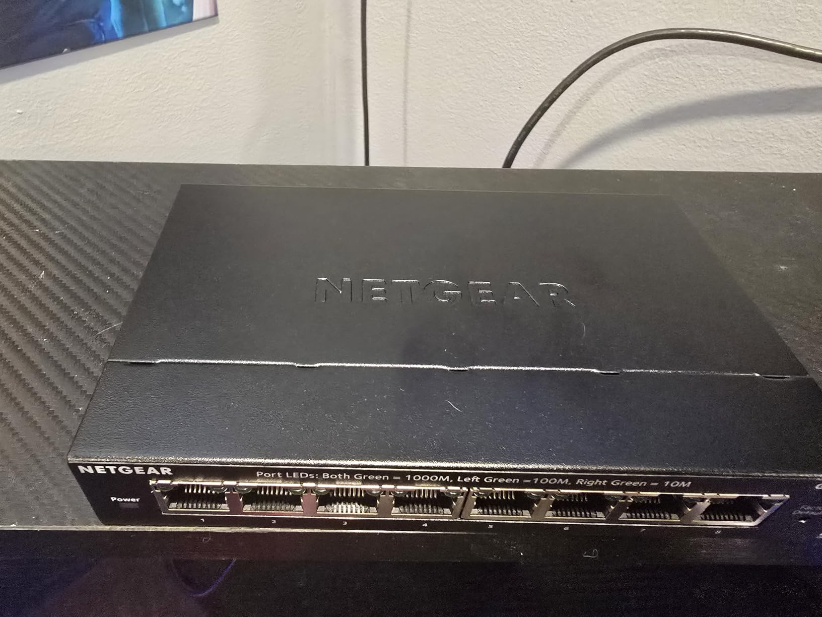 NETGEAR 5-Port Gigabit Ethernet Easy Smart Managed Network Switch (GS305E) | Essentials Model, Desktop or Wall Mount, Home Network Hub, Office Ethernet Splitter, Silent Operation customer photo 1