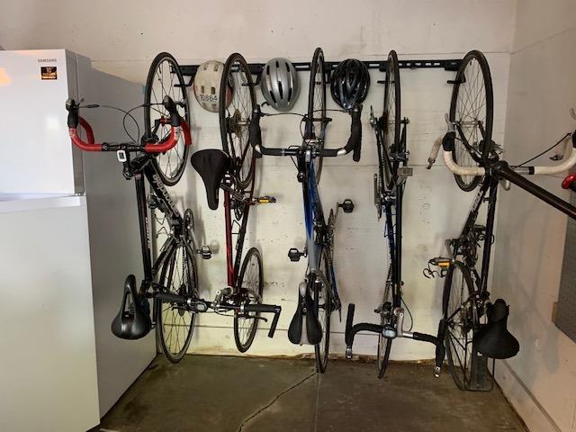 Koova Wall Mount Bike Rack | Steel Bike Mount | Adjustable Hangers | Easy Mount | USA Made customer photo 2