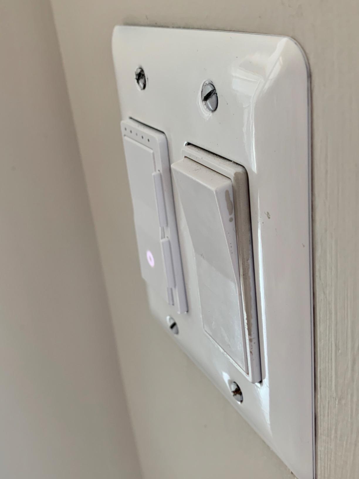 Feit Electric Smart Dimmer Switch, Neutral Wire Required for Installation, Compatible with Amazon Alexa and Google Assistant, Smart Dimmer Light Switch, White, Model:DIM/WiFi customer photo 1