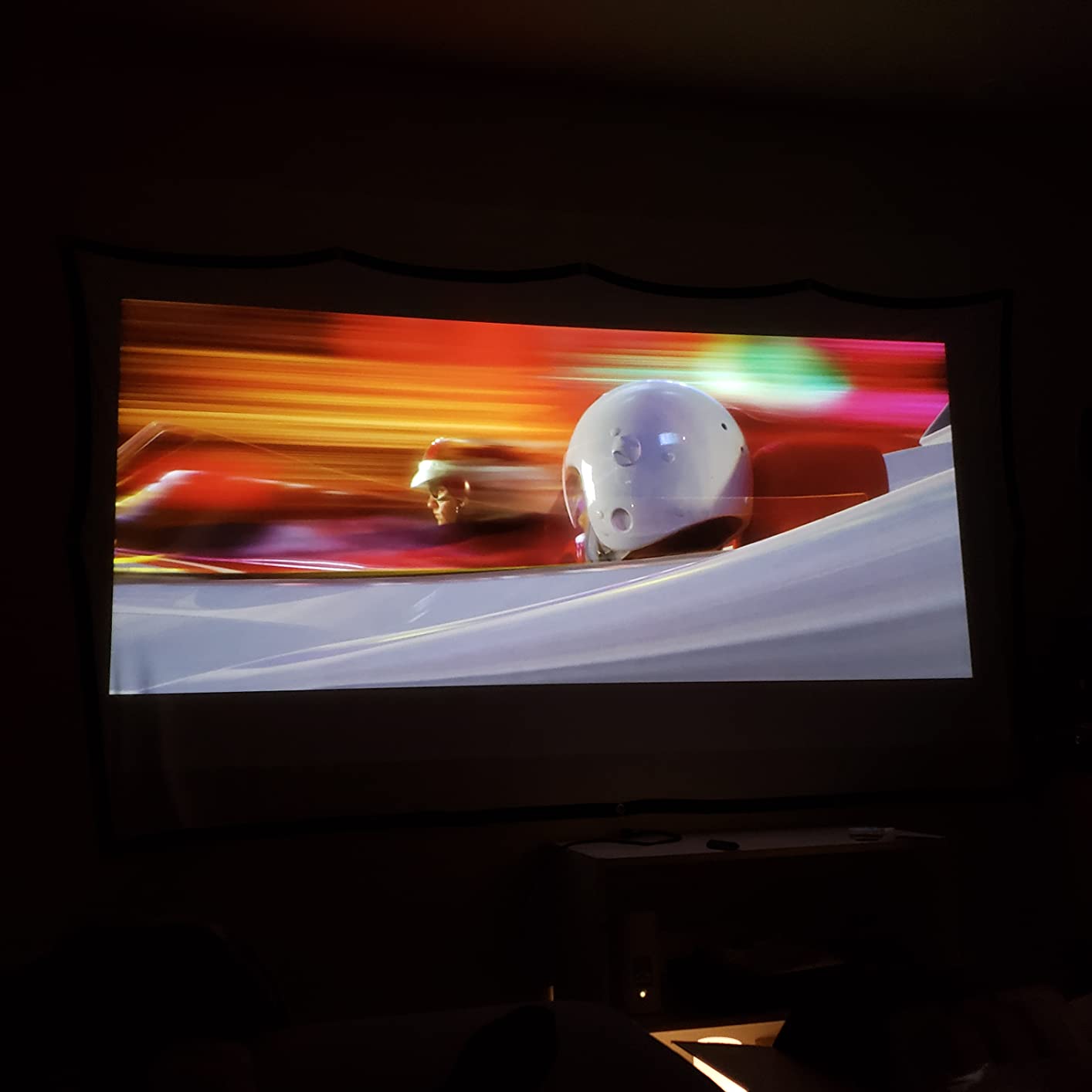 ViewSonic PX703HD 1080p Projector with 3500 Lumens DLP 3D Dual HDMI Sports Mode and Low Input Lag for Gaming, Stream Netflix with Dongle customer photo 1