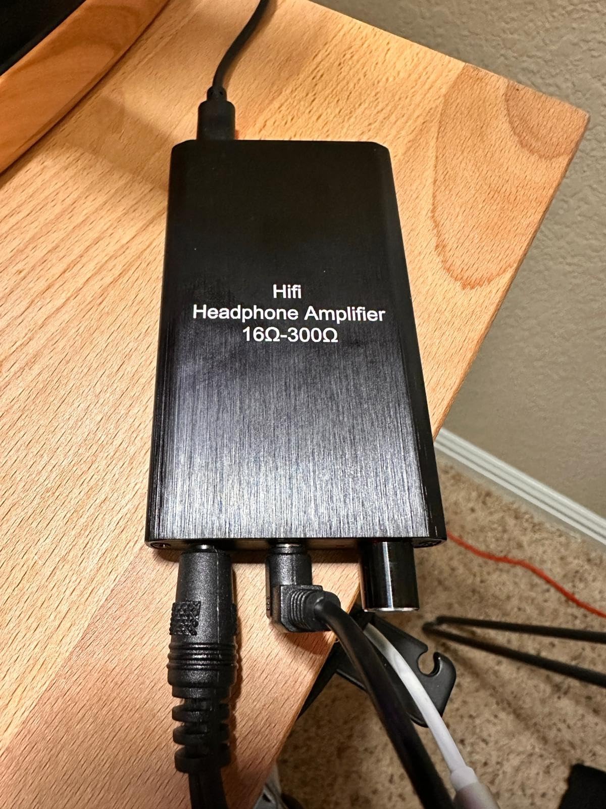 LVY Portable Headphone Amplifier 3.5mm Audio Rechargeable Two-Stage GAIN Switch HiFi Headphone Amplifier Compatible MP3/4, Phones, Computer and Various 3.5mm Audio Digital Devices customer photo 2