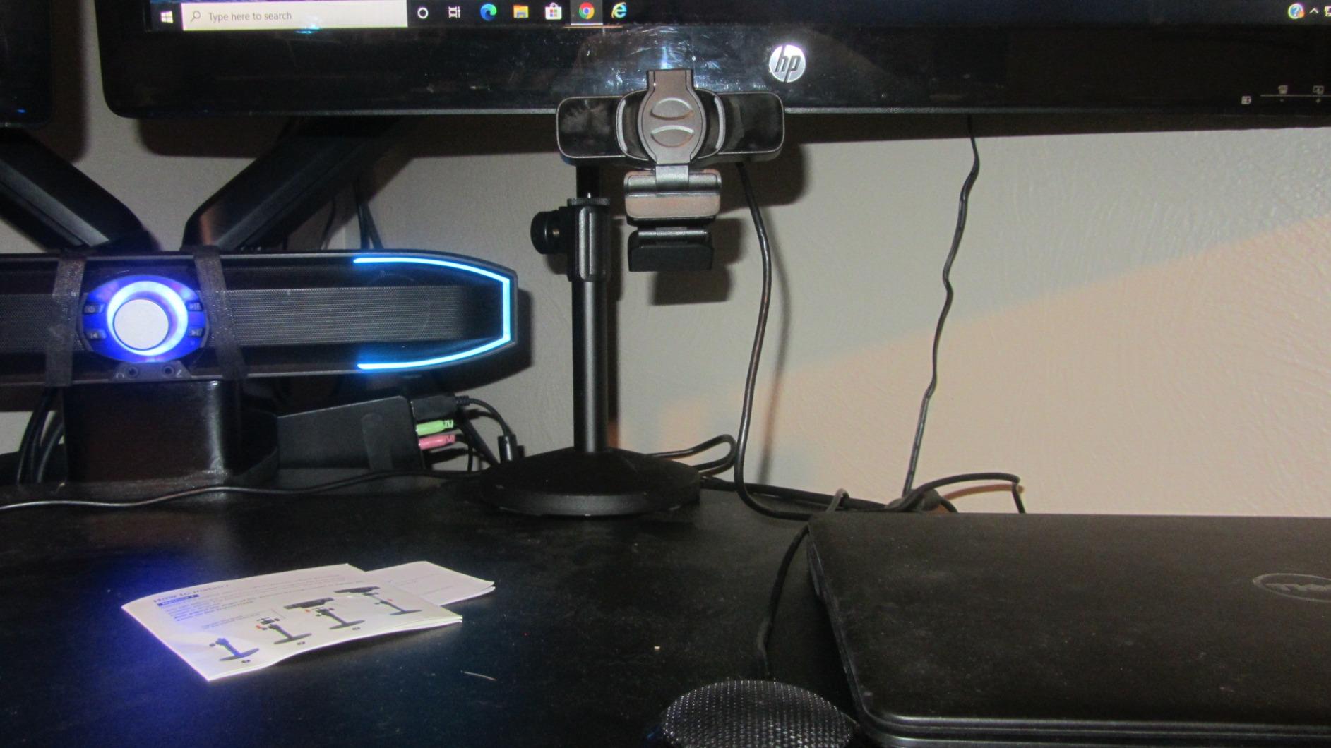 InnoGear Webcam Stand Arm for Desk Camera Mount Holder for Logitech Webcam customer photo 1