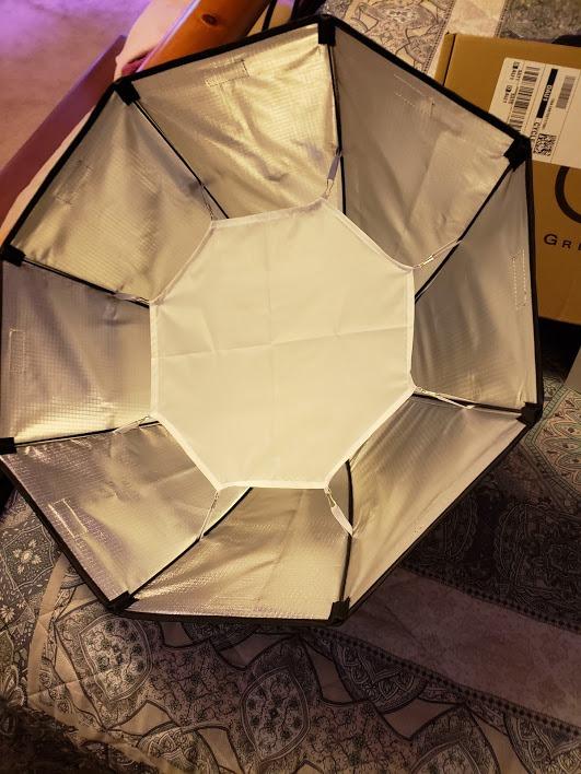 GVM 80W Video Light, Studio Lights for Photography, Softbox Lighting Kit with Bowens Mount, CRI97+ 5600K Colour Temperature , 22in Softbox, Tripod Stand, YouTube, Video, Wedding customer photo 1