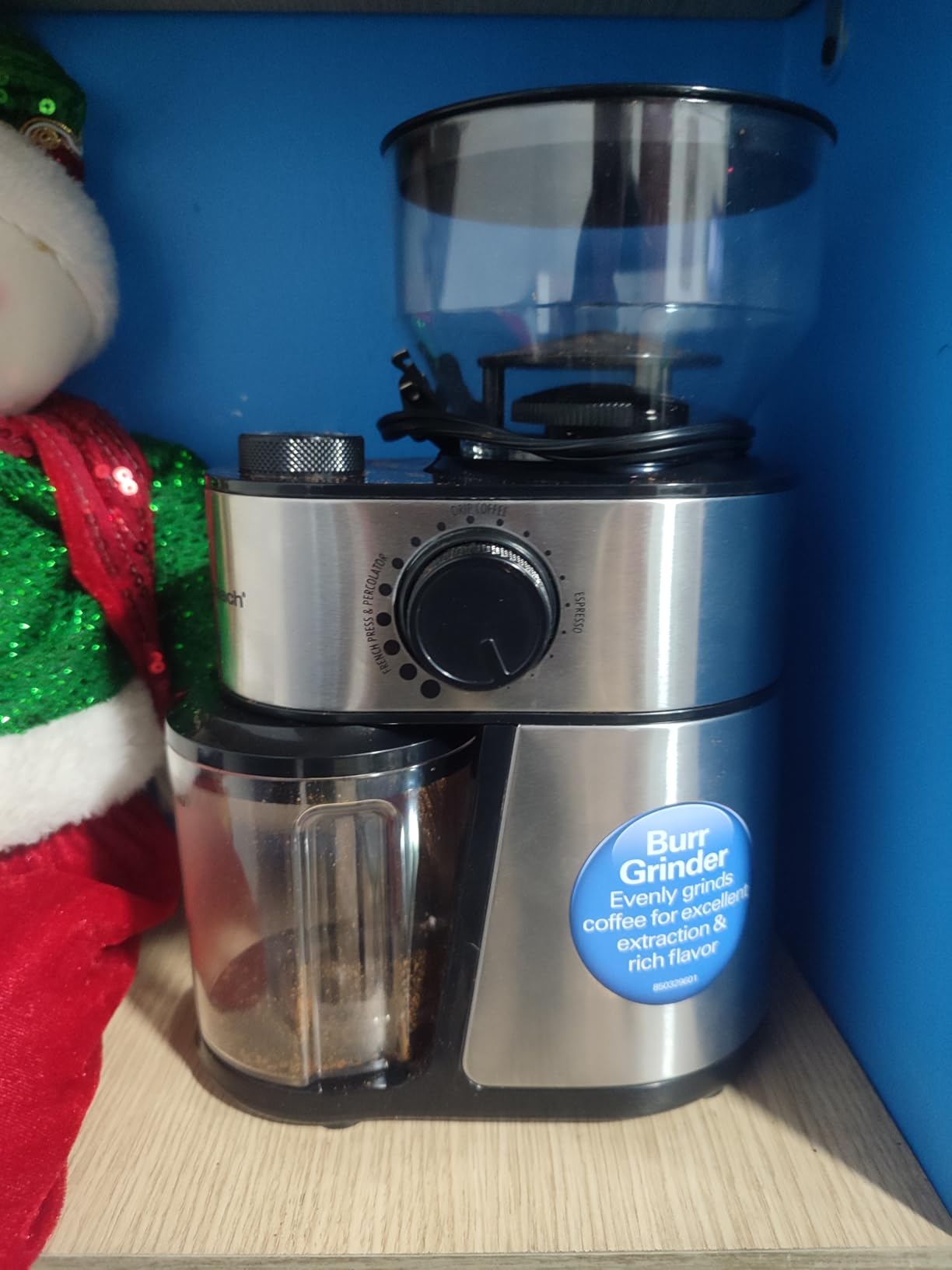 Hamilton Beach Electric Burr Coffee Grinder with Large 16 oz. Hopper customer photo 2