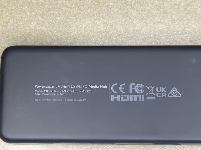 Anker USB C Hub, 7-in-1 Multi-Port USBC Hub, 4K HDMI USB-C Adapter | 1 USB-C and 2 USB-A 5Gbps Ports, 85W Max PD, SD/TF, for MacBook Air, MacBook Pro, XPS and More (Charger Not Included) customer photo 1