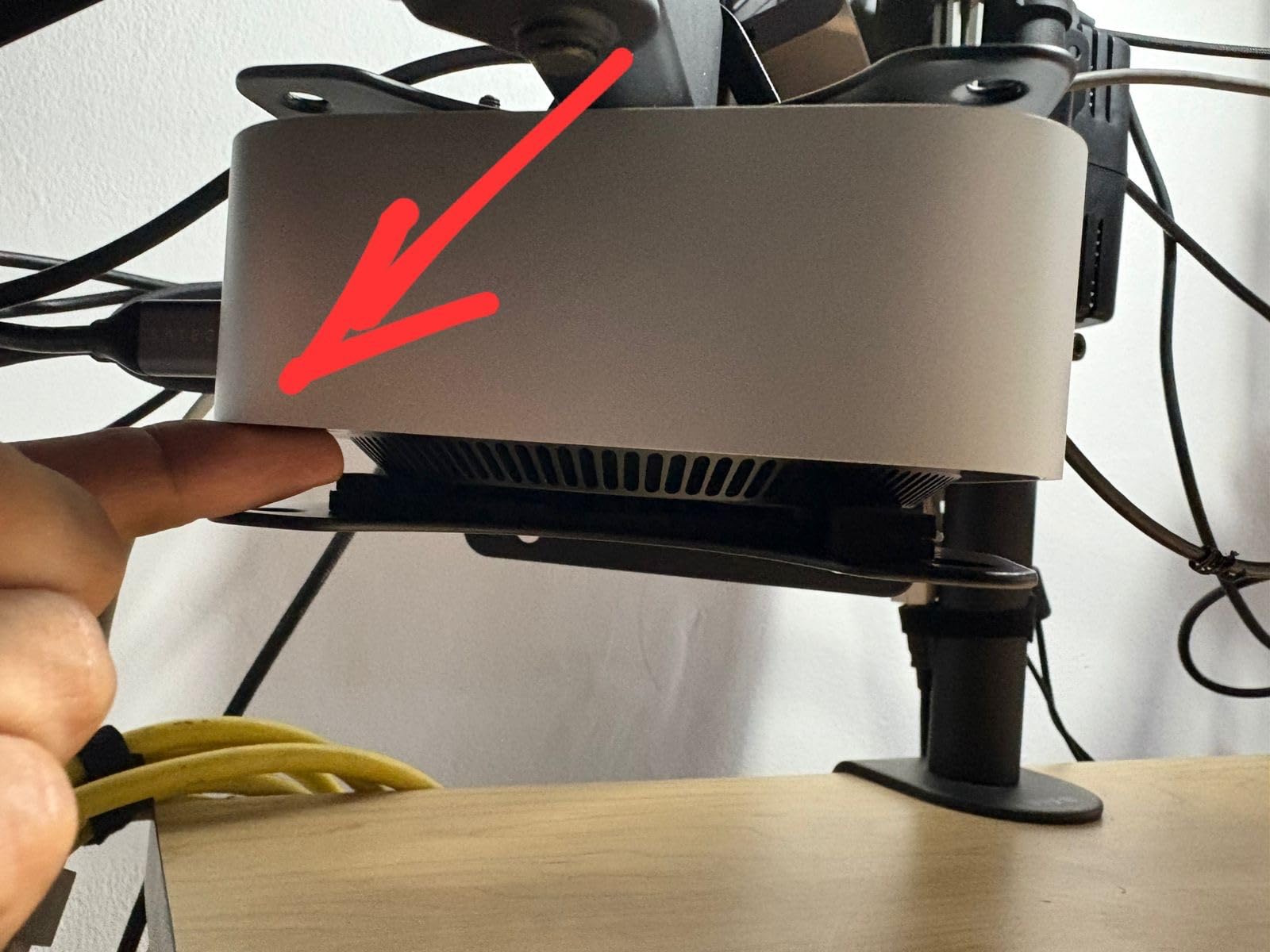 VIVO Adjustable Thin Client Mini PC Mount Bracket, CPU VESA Under Desk and Monitor Arm Computer Holder, Black, MOUNT-PC05C customer photo 1