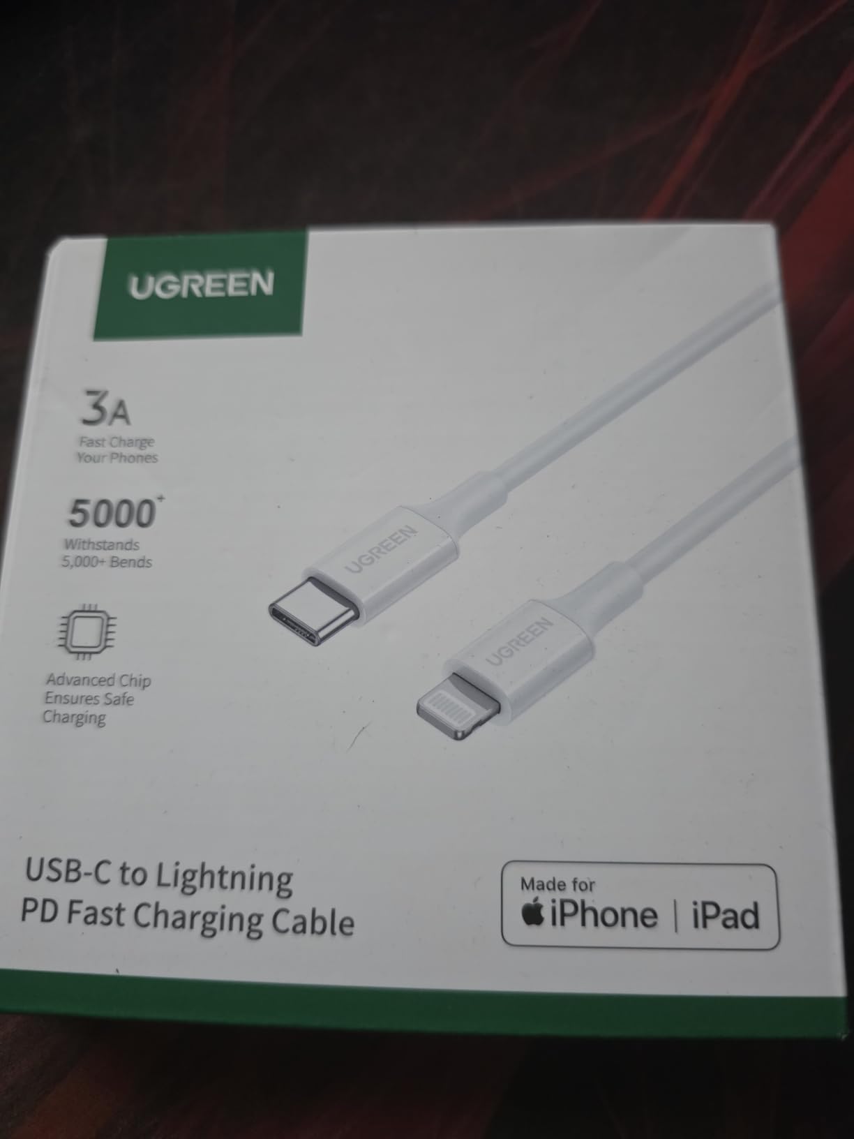 UGREEN 100W Right Angle USB C Cable, 90° Ends Fast Charging, 3.3ft | Both ends 90° for gaming & bedside. For iPhone 17/16/15, MacBook, Galaxy S26/S25/S24, Pixel 10, iPad, Switch customer photo 2