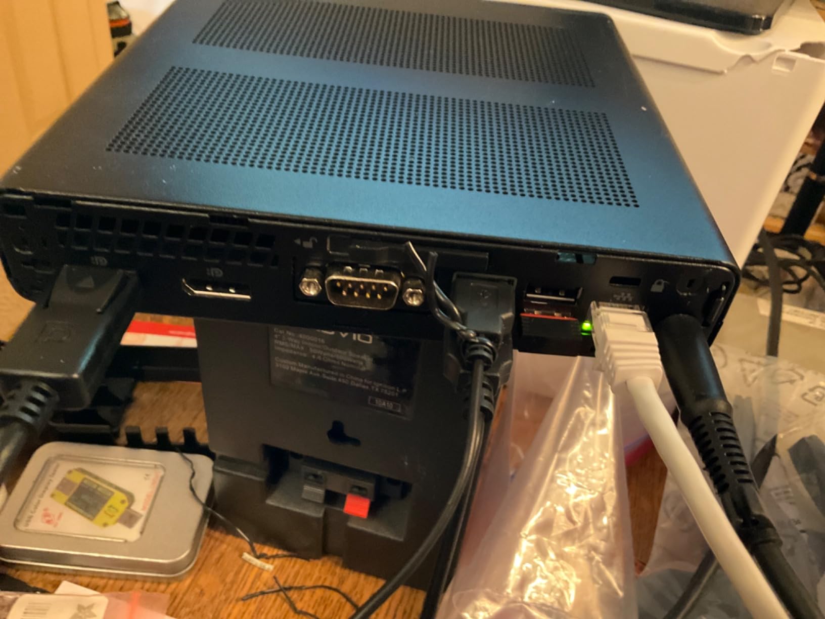 HP Elitedesk 800 G3 Mini Business Desktop (Intel Quad Core i5-6500T, 16GB DDR4 RAM, 512GB SSD) Type-C, DisplayPort, WiFi, WiFi, Ethernet, Keyboard & Mouse, Windows 11 Pro (Renewed) customer photo 1