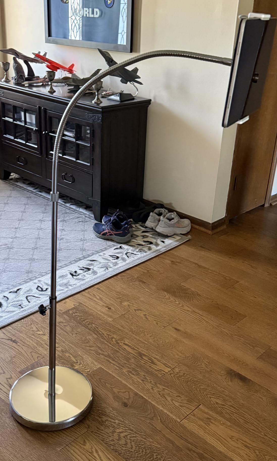 Lamicall Tablet Floor Stand Holder - Bed Gooseneck Mount for 4.7-13