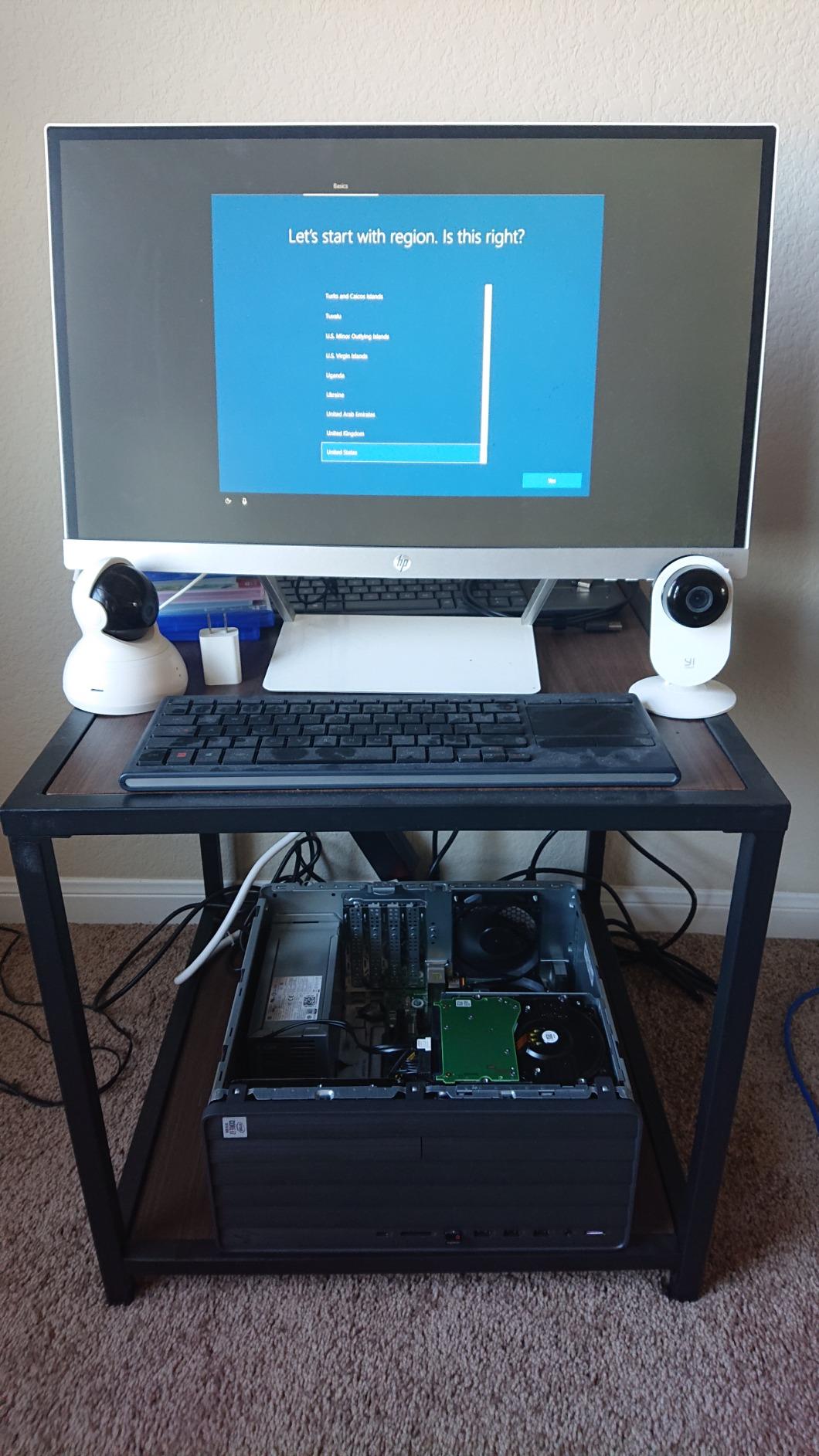 HP ENVY Desktop Computer, Intel Core i7-10700, 16 GB RAM, 1 TB Hard Drive & 512 GB SSD Storage, Windows 10 Pro (TE01-1254, 2020 Model) customer photo 1