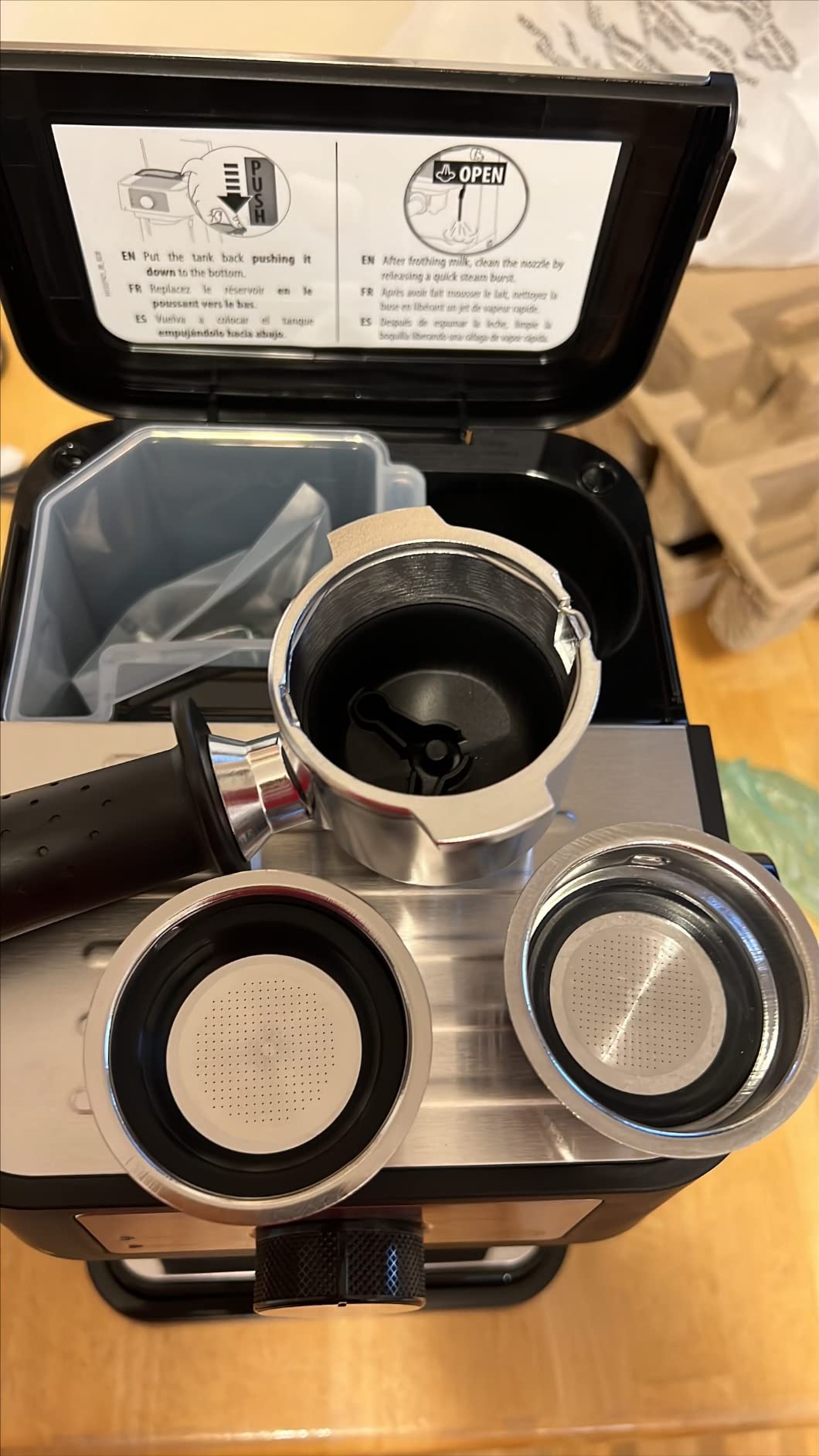 De'Longhi Stilosa Compact Manual Espresso Machine, Manual Milk Frother customer photo 2