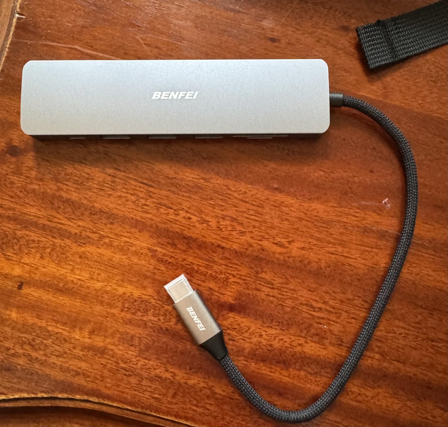 BENFEI USB C HUB 7-in-1 with HDMI(4K@60Hz,Certified), 100W Power Delivery, 3*USB 3.0, SD/TF Card Reader(160MB/s) Compatible with iPhone 15 Pro/Max, MacBook, iPad Pro, iMac, S23, XPS17 customer photo 1