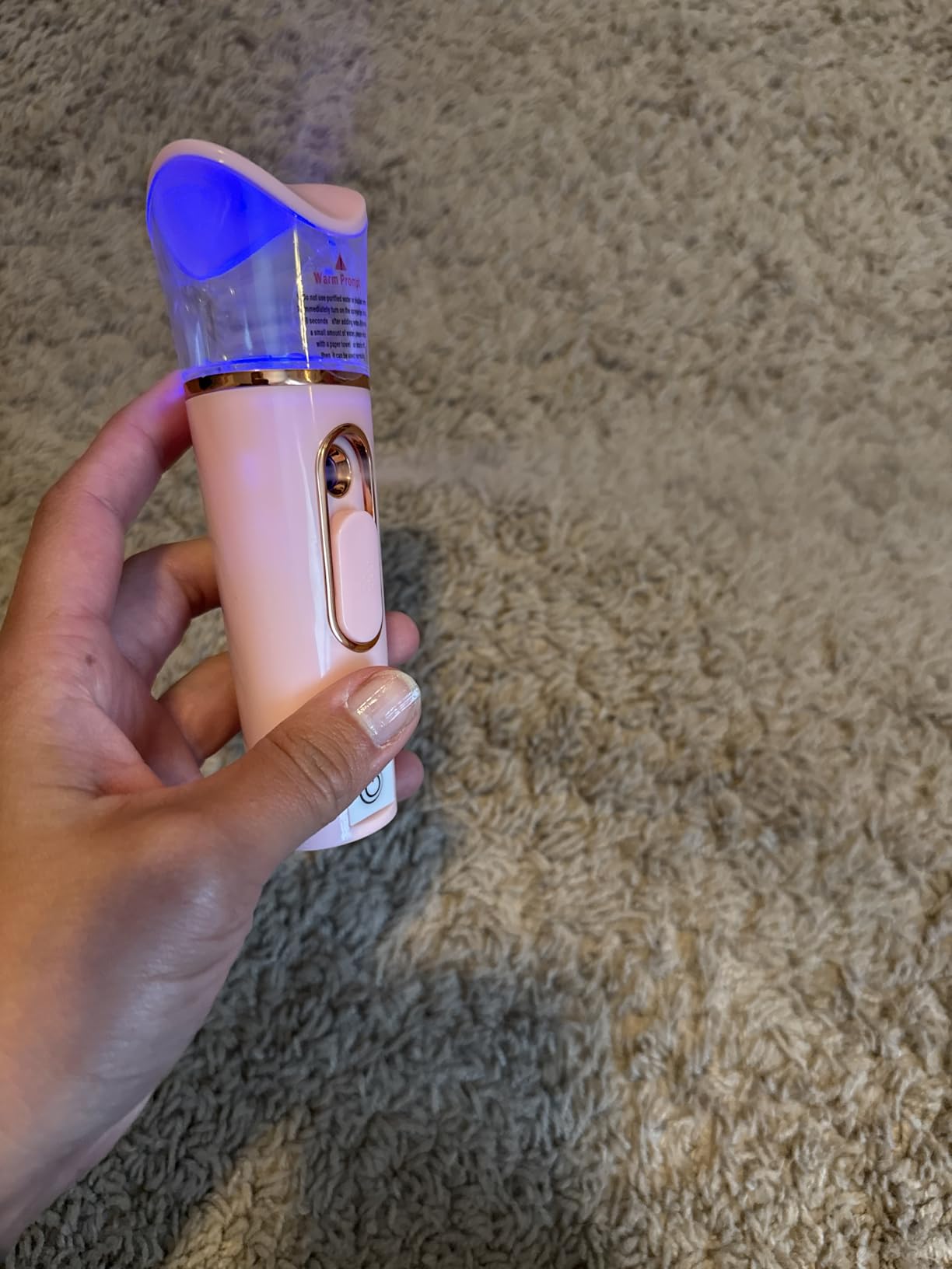 FANTEXY Nano Facial Mister with Skin Analyzer Moisture Tester customer photo 1
