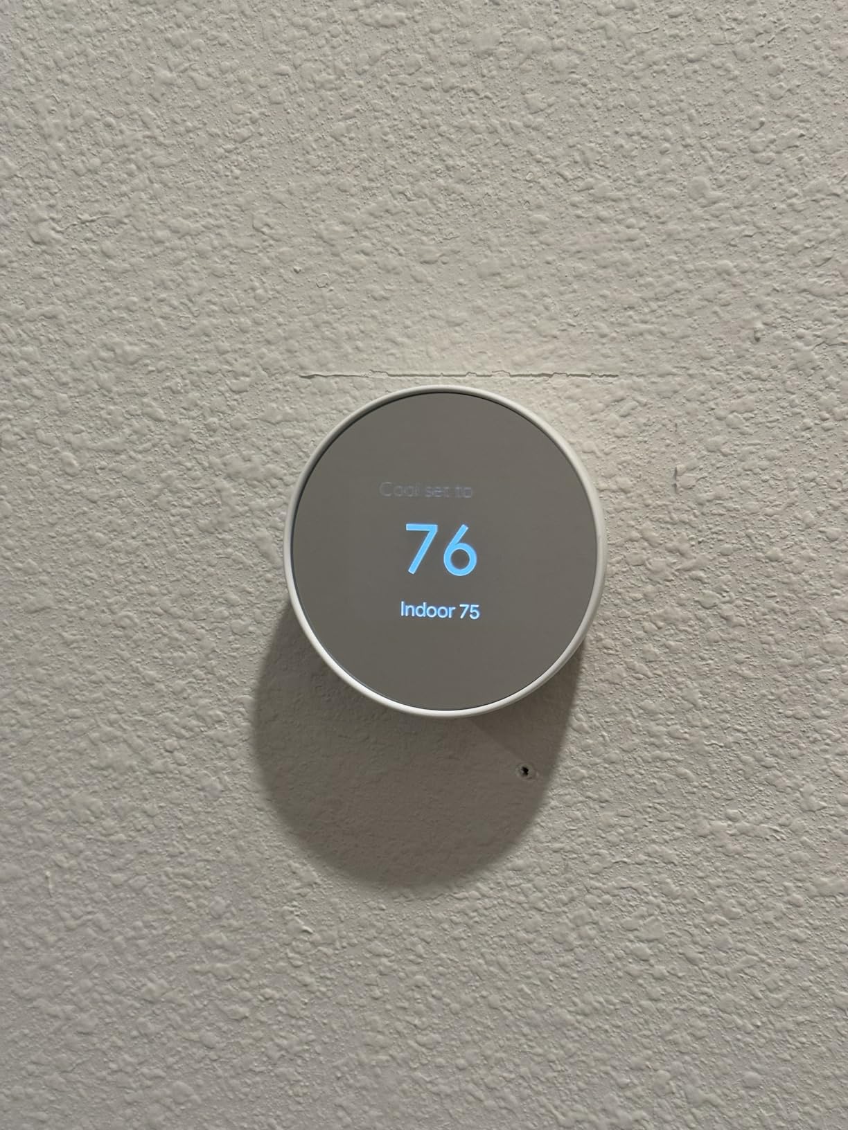 Google Nest Thermostat - Smart Thermostat for Home - Programmable Wifi Thermostat - Charcoal customer photo 1