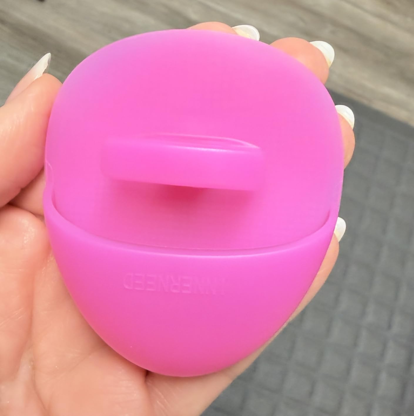 Super Soft Silicone Face Cleanser and Massager Brush Manual Facial Scrubber customer photo 2