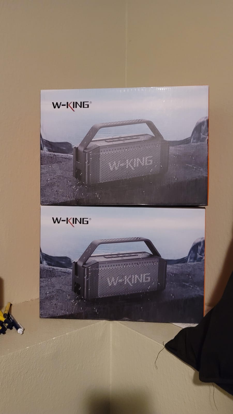 W-KING Bluetooth Speaker, 100W Peak Outdoor Portable Loud Speakers Wireless | 108dB IPX7 Waterproof Floating Rugged Boombox, 60W Party Large Speaker Subwoofer, 7.2'' Deep Bass Radiator, 40H, EQ, TF, AUX customer photo 2