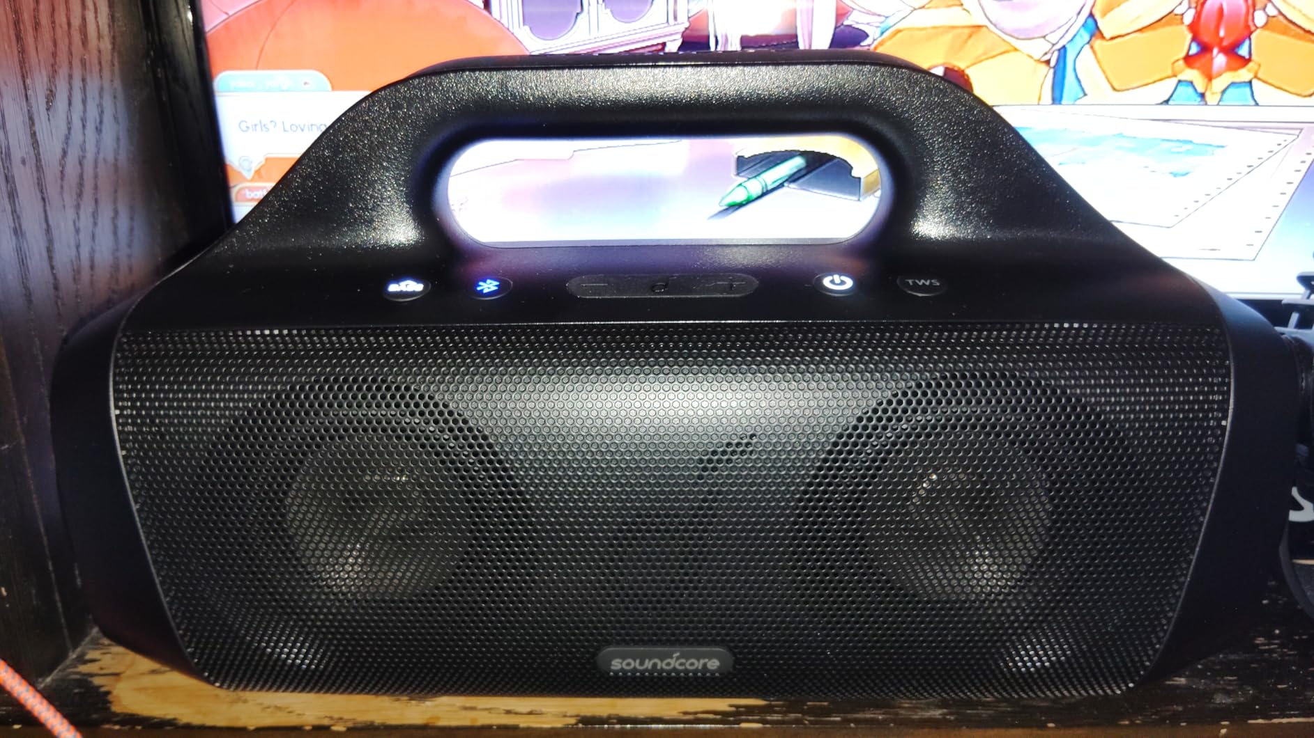 Soundcore Anker Motion Boom, Portable Bluetooth Speaker, IPX7, BassUp customer photo 2