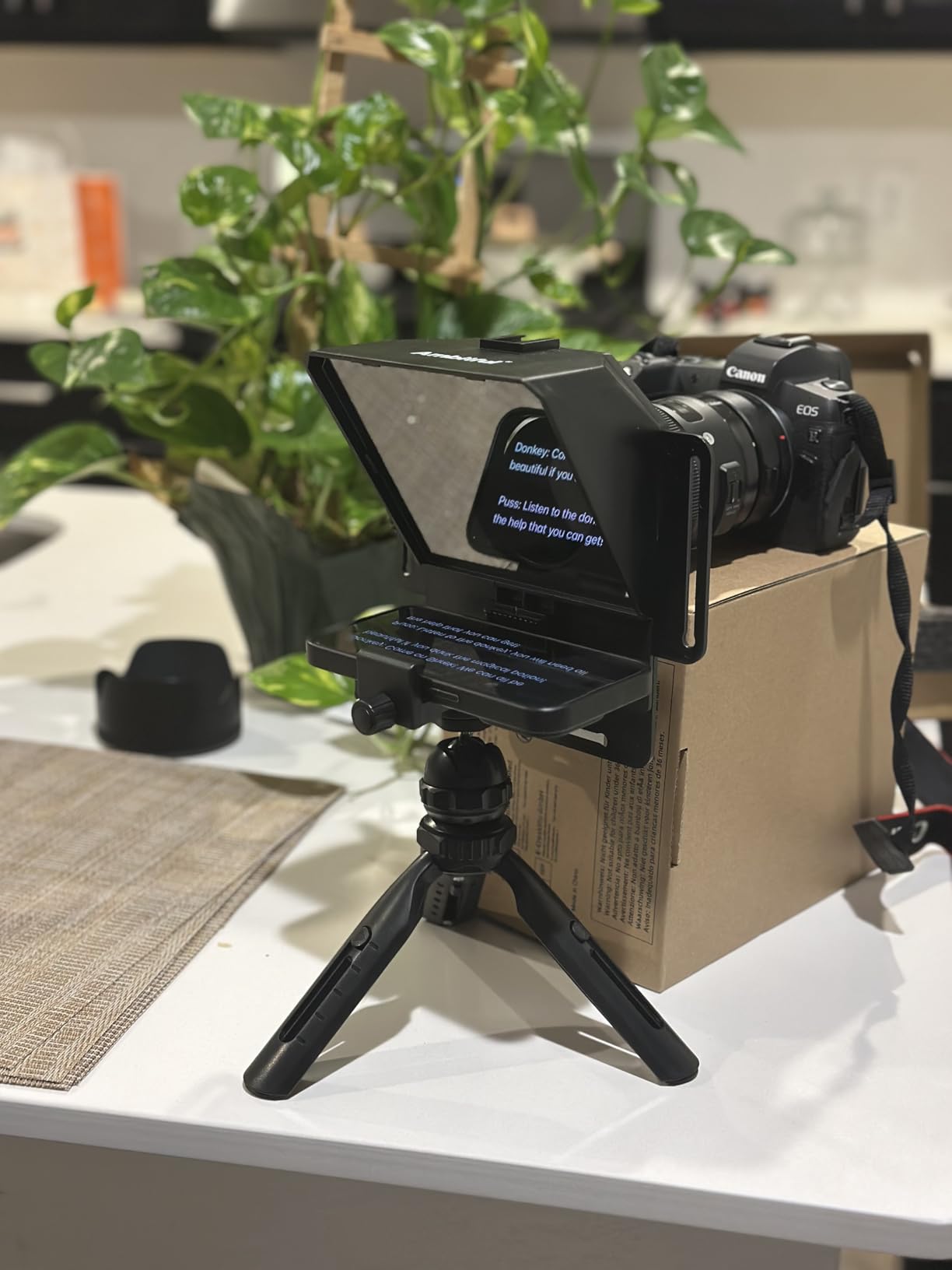 AMBITFUL Mini Teleprompter 7.5
