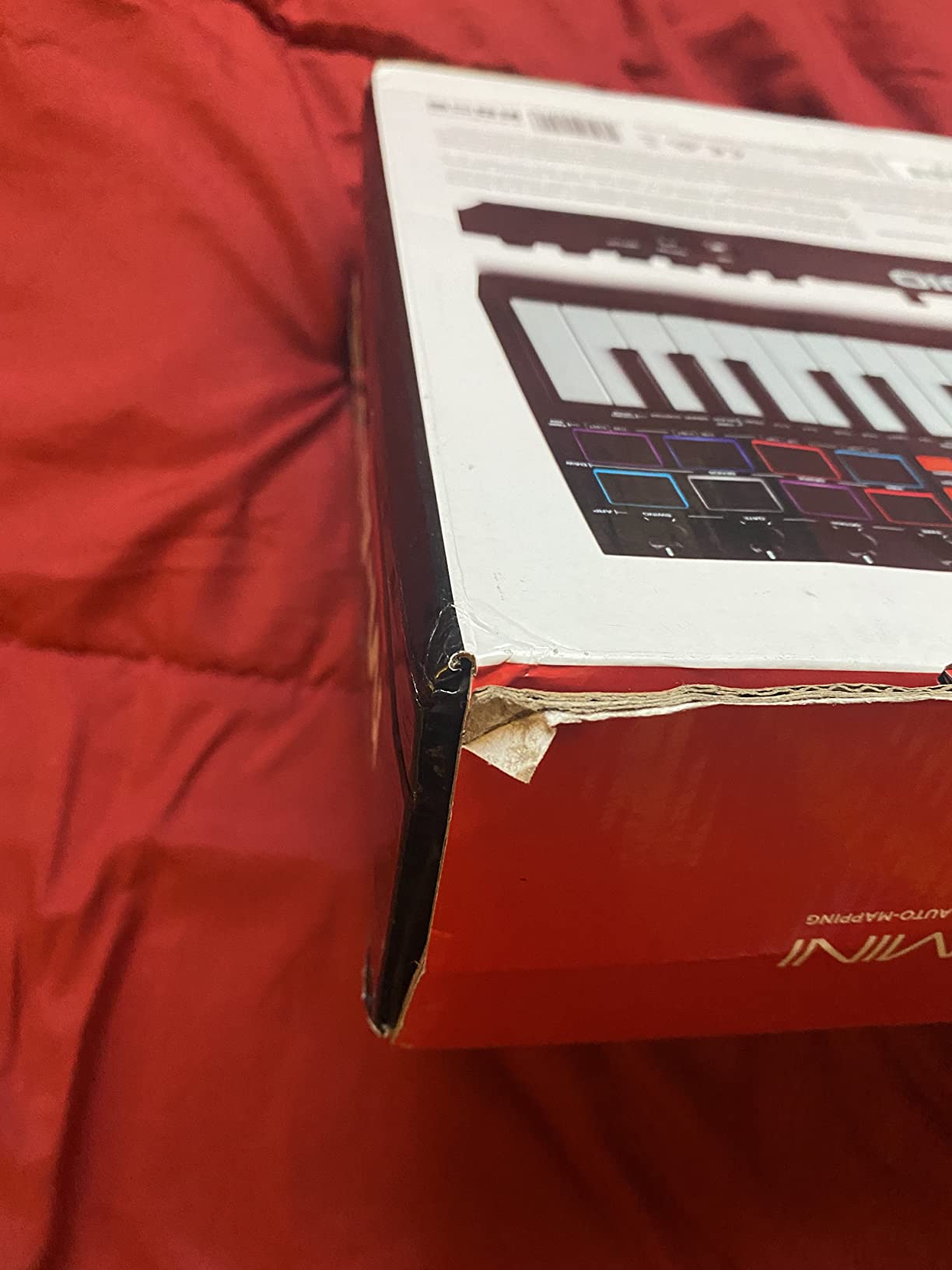 M-AUDIO Oxygen Pro Mini 32 USB MIDI Keyboard Controller | 32 Velocity-Sensitive Mini-Keys, 8 Beat Pads, 4 Knobs, 4 Faders, and Bundled DAW Recording Software, for Music Production customer photo 1