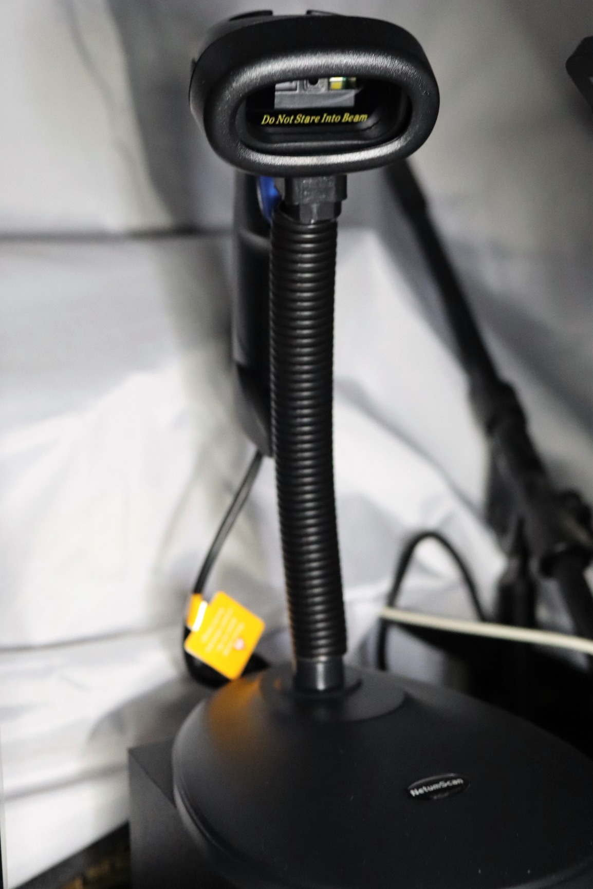 Wireless 1D 2D Barcode Scanner with Stand for Warehouse POS and Computer customer photo 2