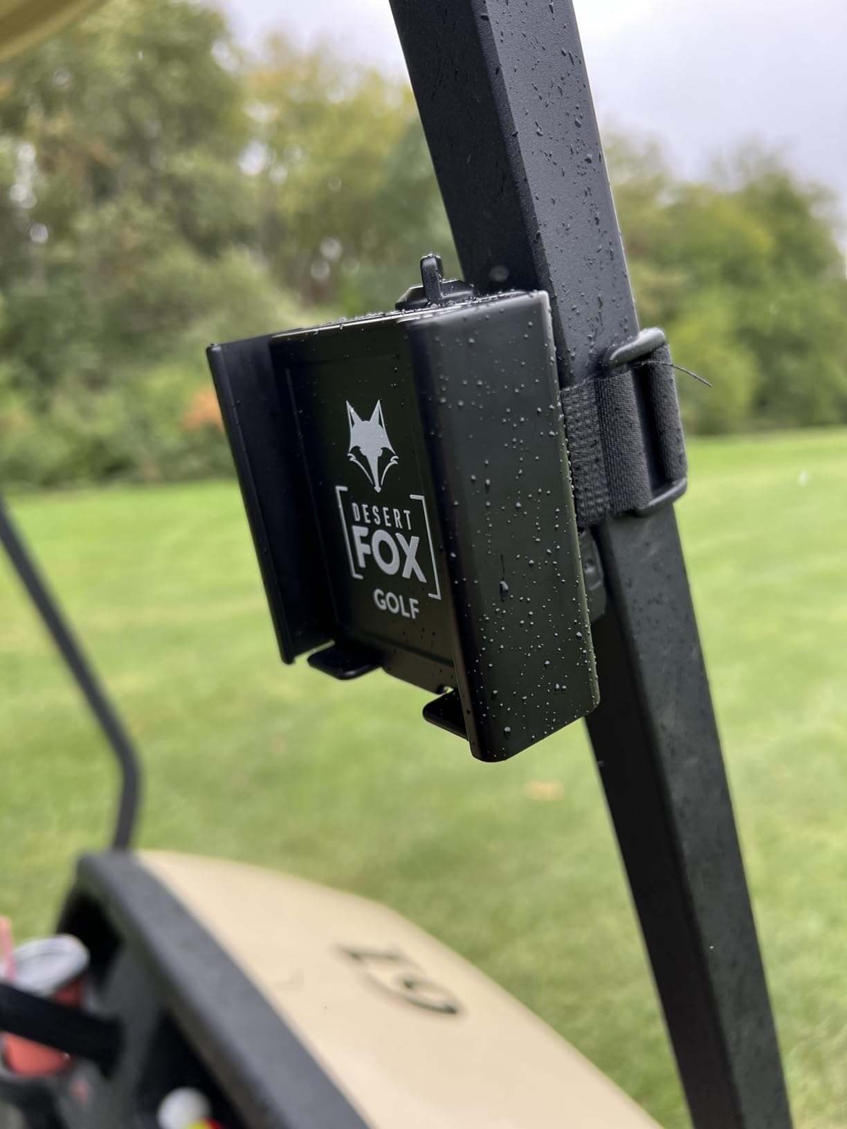 Strap Style Golf Cart Phone Holder, Golf Cart Phone Mount by Desert Fox customer photo 1
