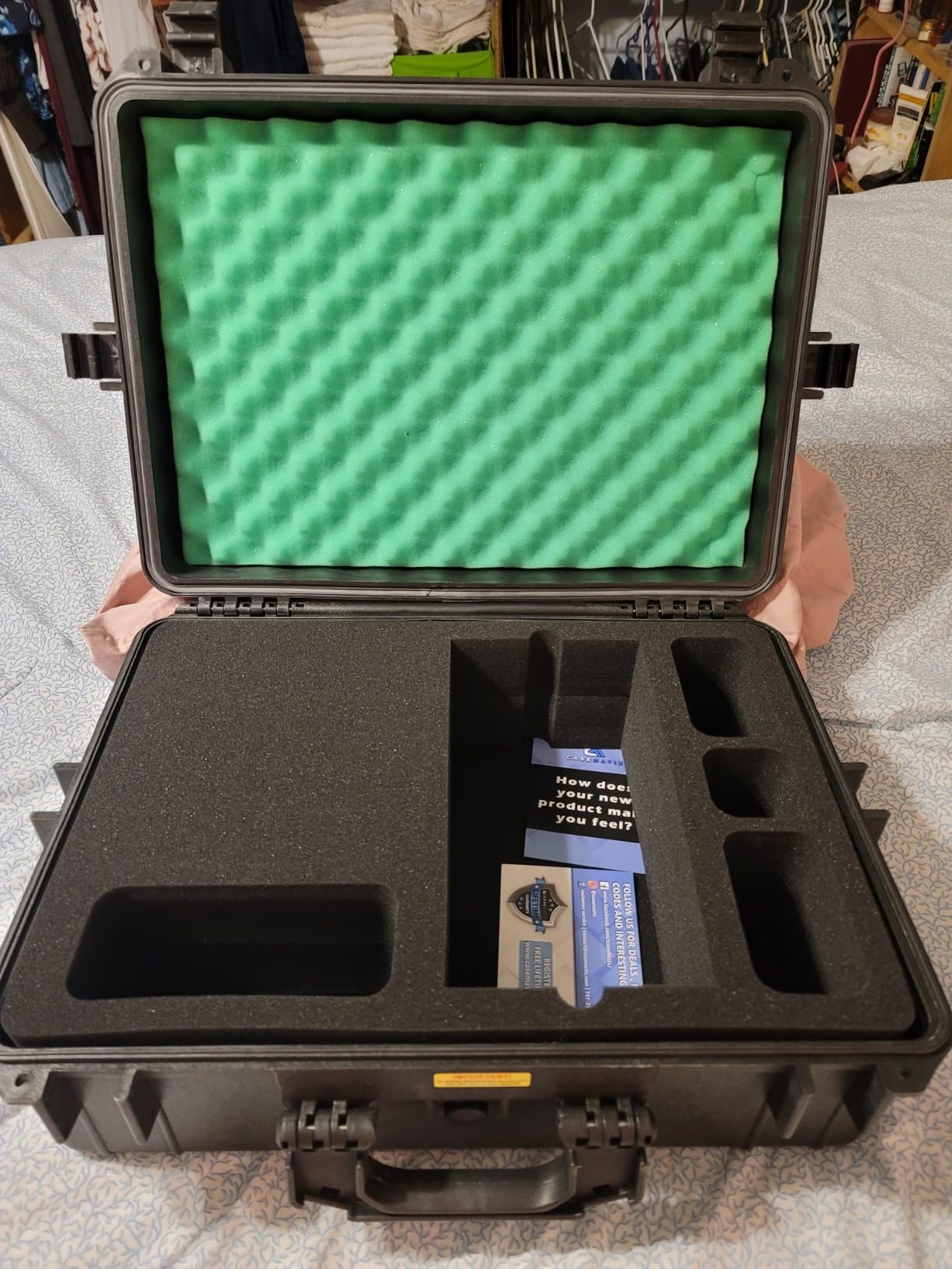 CASEMATIX Hard Shell Travel Case Compatible with Xbox Series X Console, Controllers, Headset and Other Accessories - IPX7 Waterproof and Crushproof Carrying Case with Customized Foam Interior customer photo 2